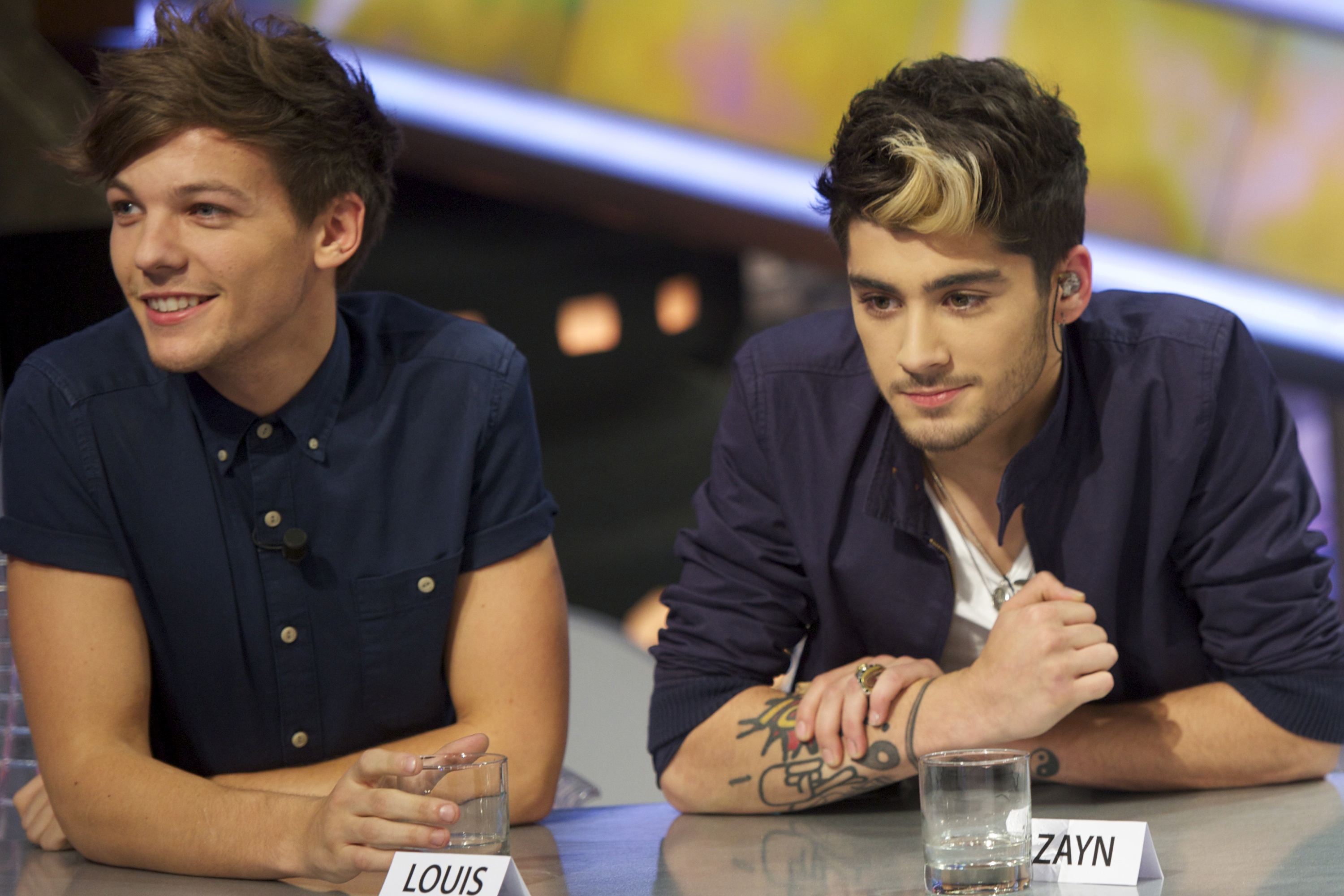 Louis Tomlinson and Zayn Malik