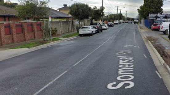 Two men have been charged with attempted murder after an alleged daylight stabbing in in Somerset Road, Campbellfield.