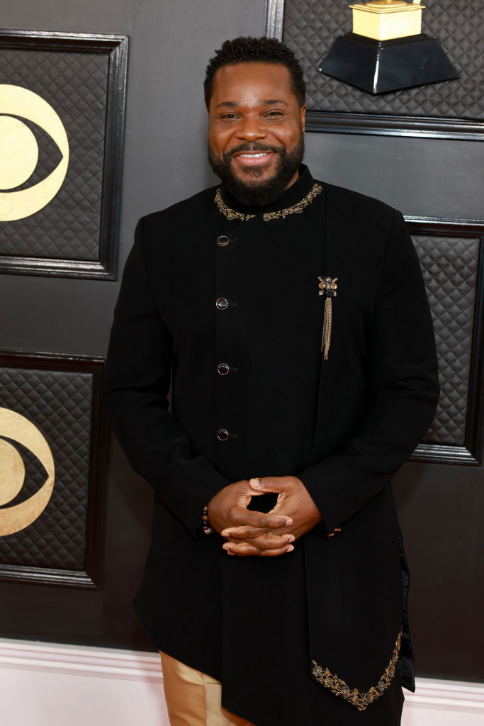  Malcolm-Jamal Warner attends the 65th GRAMMY Awards on February 05, 2023 in Los Angeles.