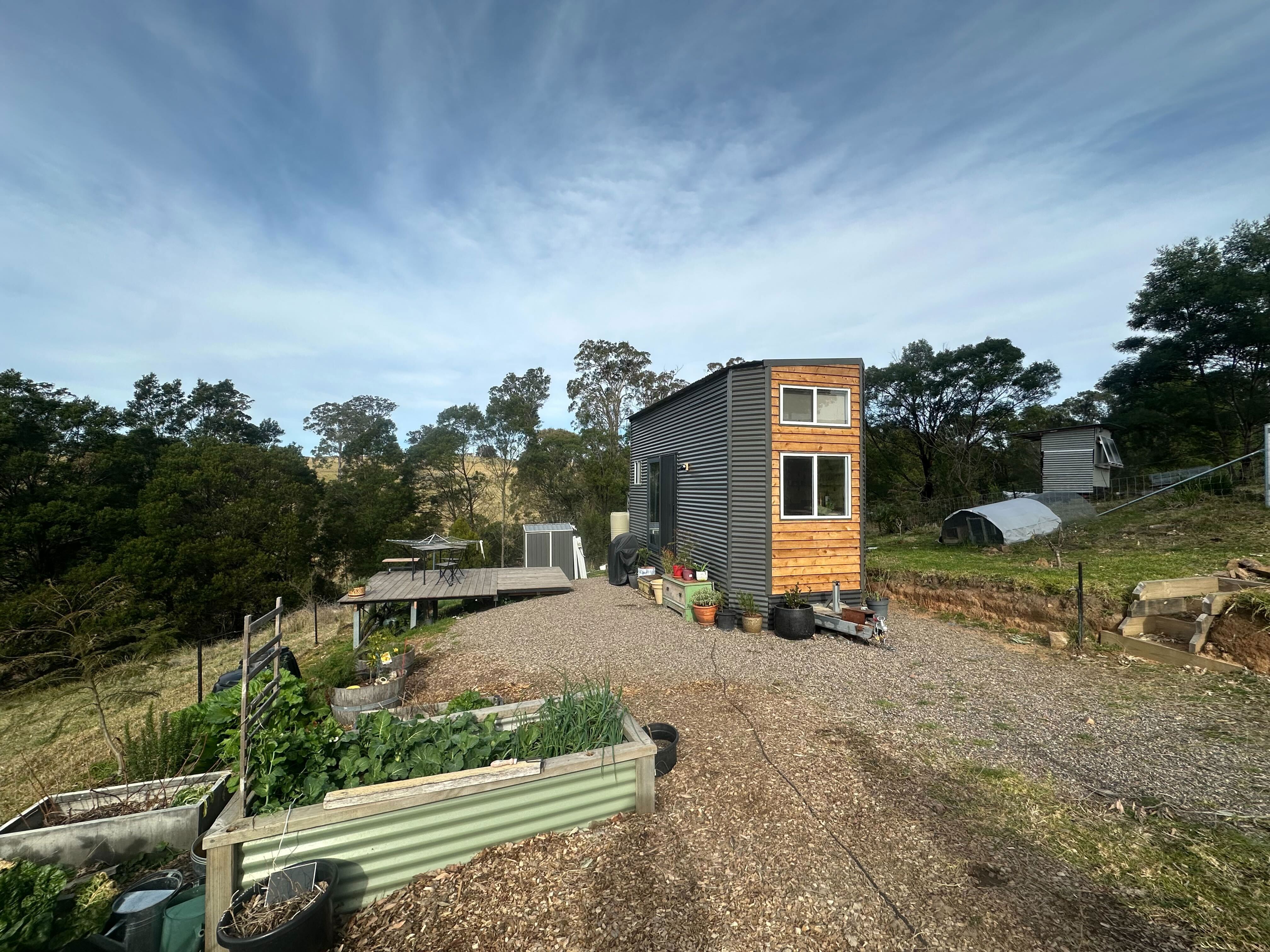 Josh Heins insists his home should fall under vehicle regulations, not building rules.