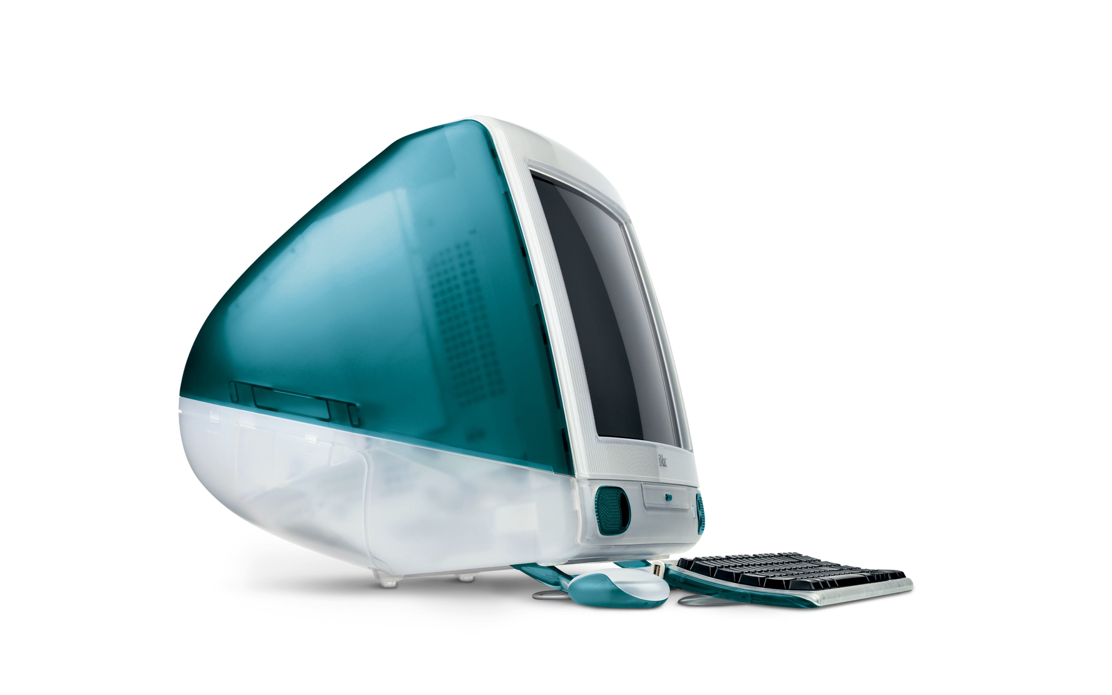 The original "Bondi Blue" iMac.