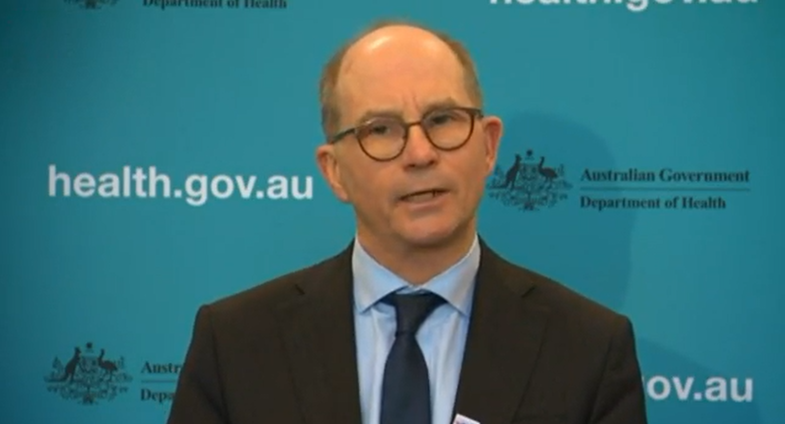 Chief Medical Officer Professor Paul Kelly.