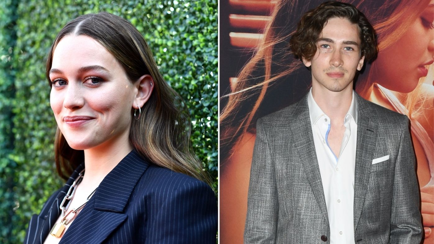 You co-stars Victoria Pedretti and Dylan Arnold fuel dating rumours ...