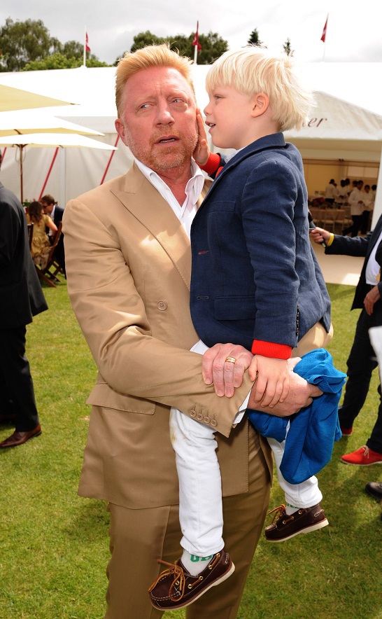 boris becker wedding children