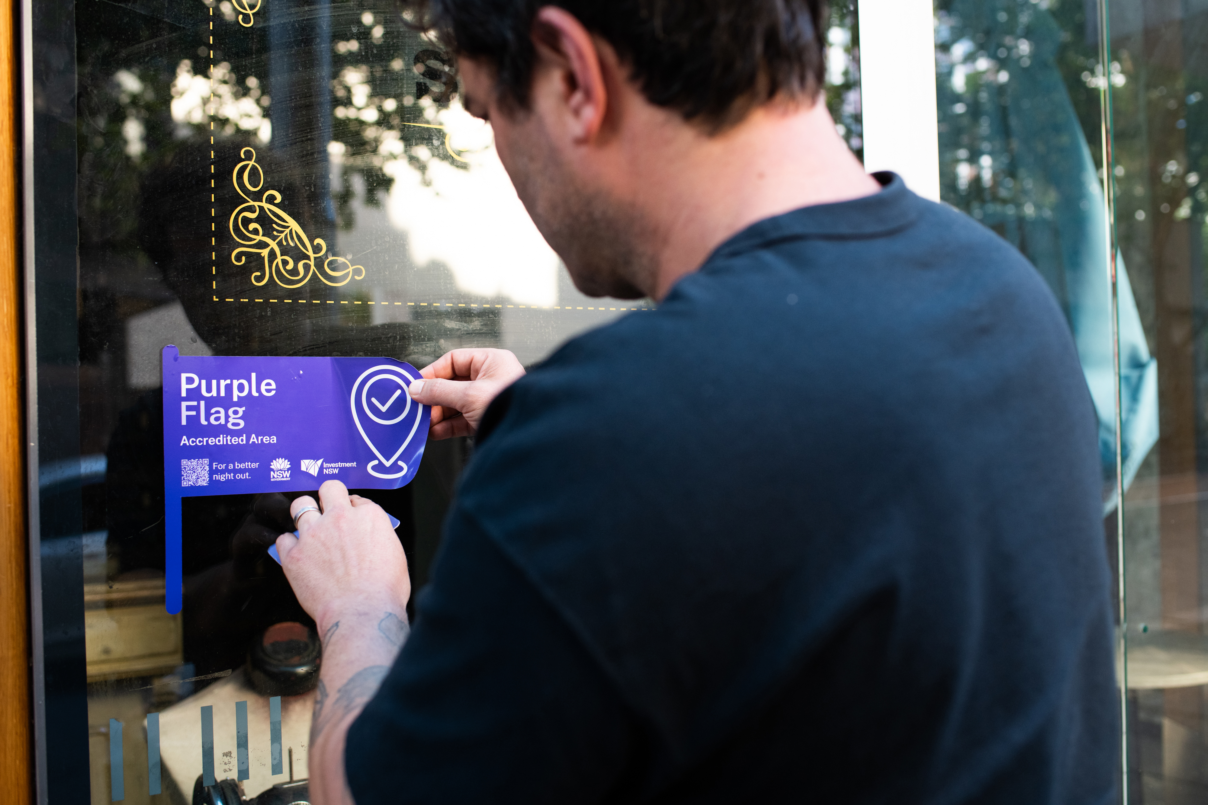 Sydney's first purple flag district has been named.