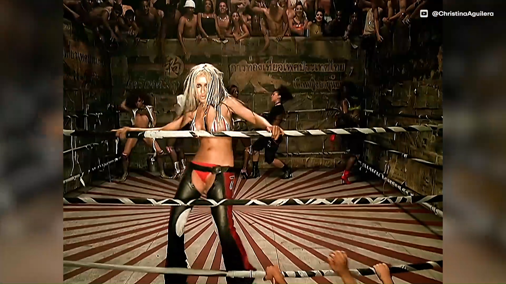 Christina Aguilera Dirrty music video