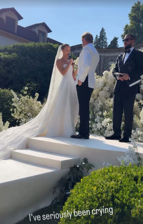 Logan Paul and Nina Agdal wedding