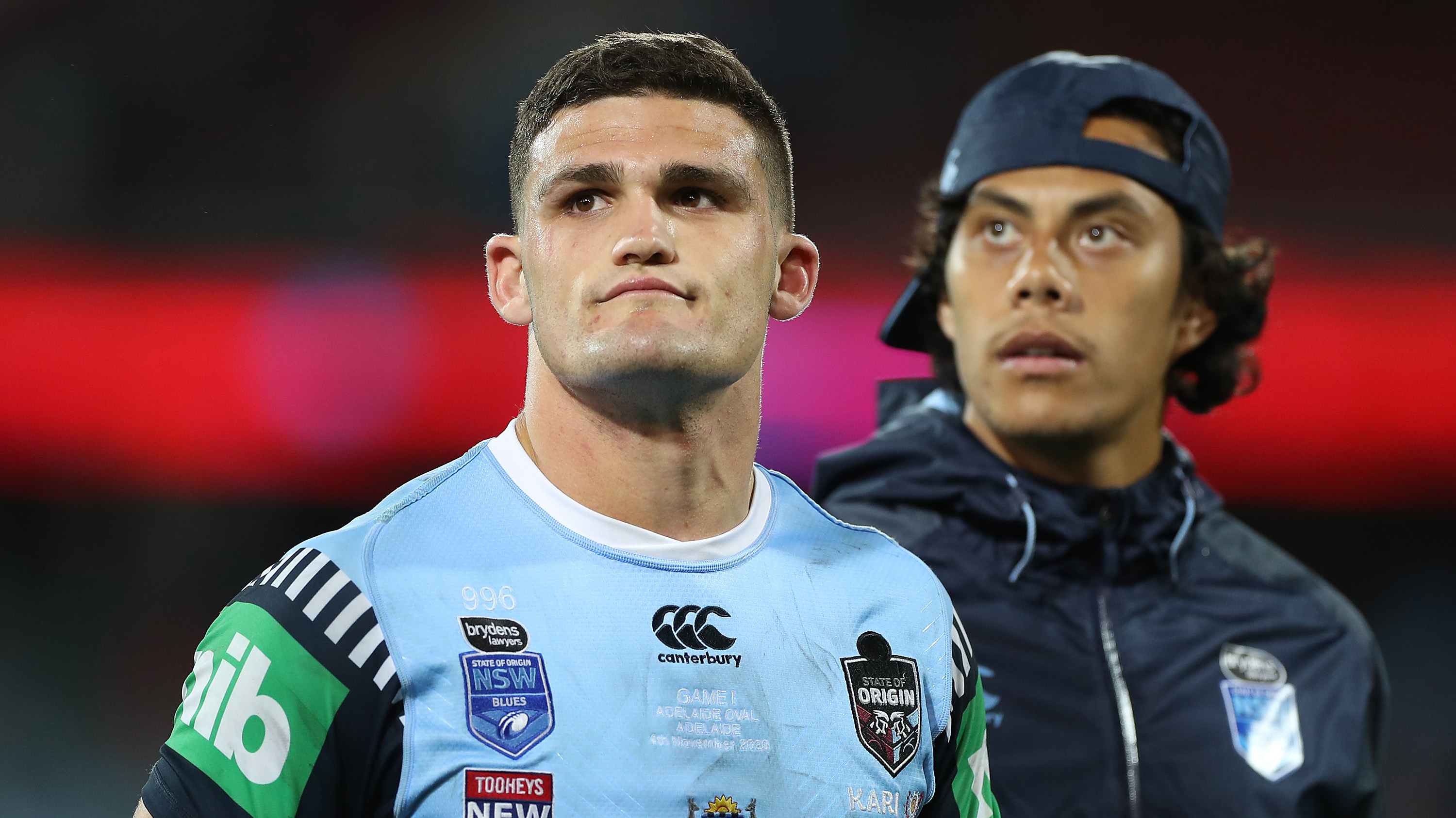 NSW halfback Nathan Cleary.