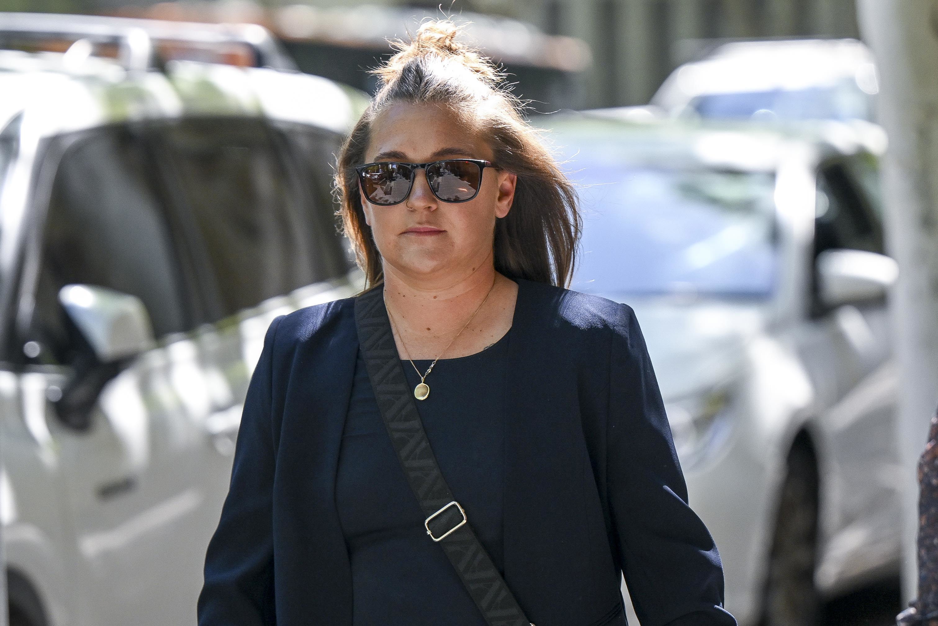 Ashley Gordon's Natalie sister turn up at the Supreme Court for the plea hearing for KT, a 17-year-old boy found guilty of the murder of Melbourne GP Ashley Gordon during a burglary at his Doncaster home in January 2024. 6 November 2025. Photo: Eddie Jim.