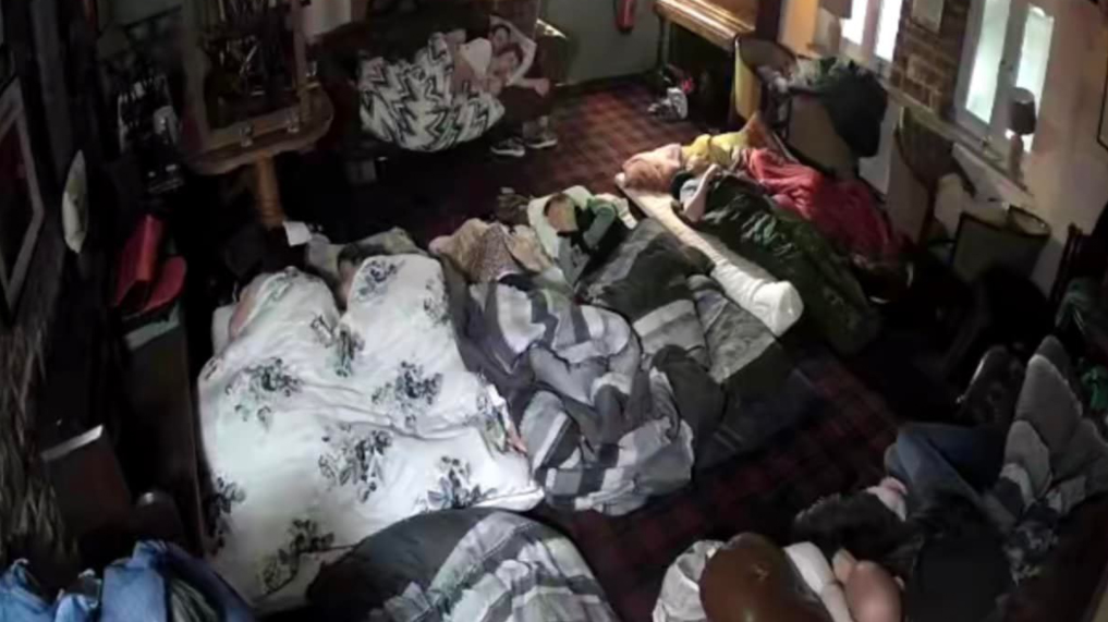 Dozens of people are trapped in a pub in England for the third night after heavy snowfall.