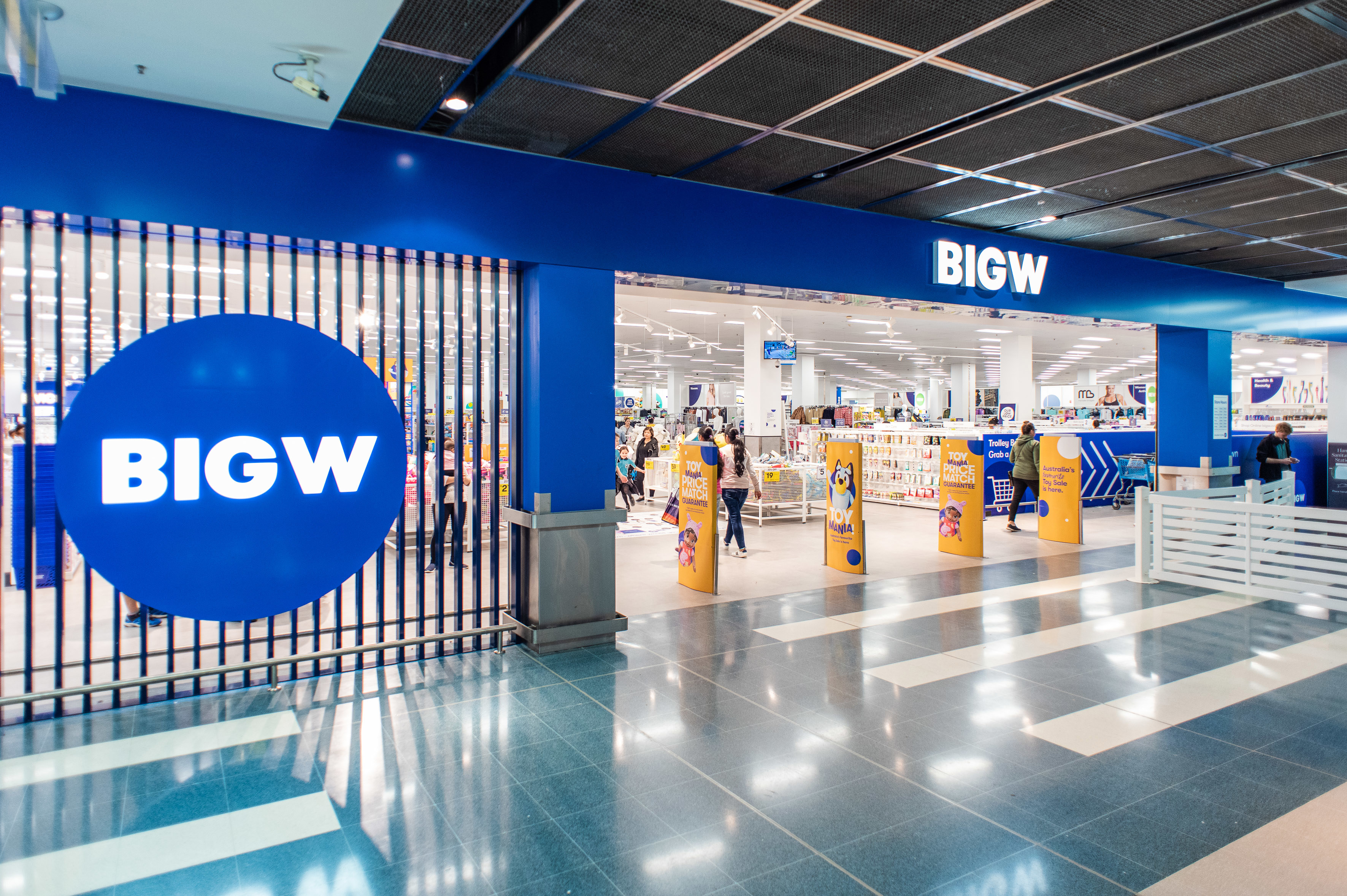 Big W store entrance