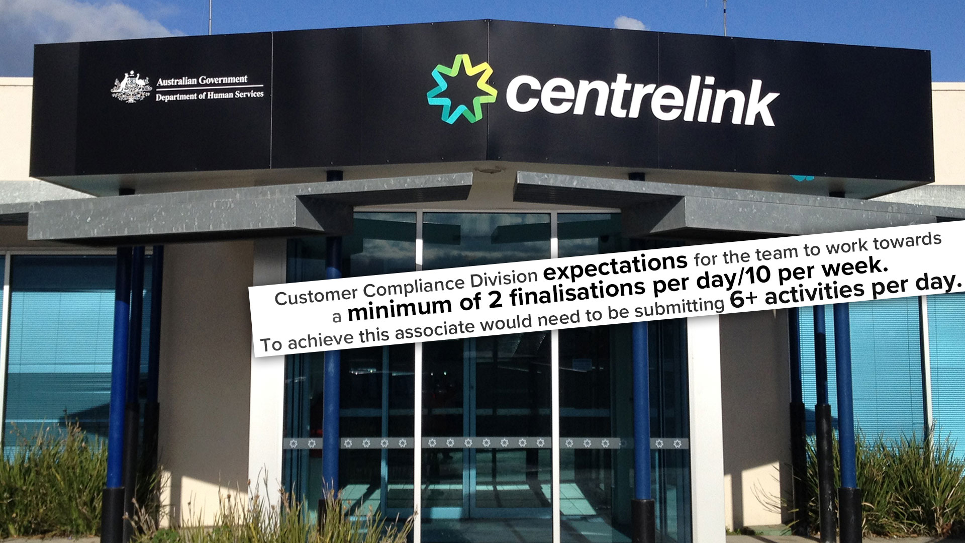 centrelink-robo-debt-staff-performance-managed-on-debt-targets