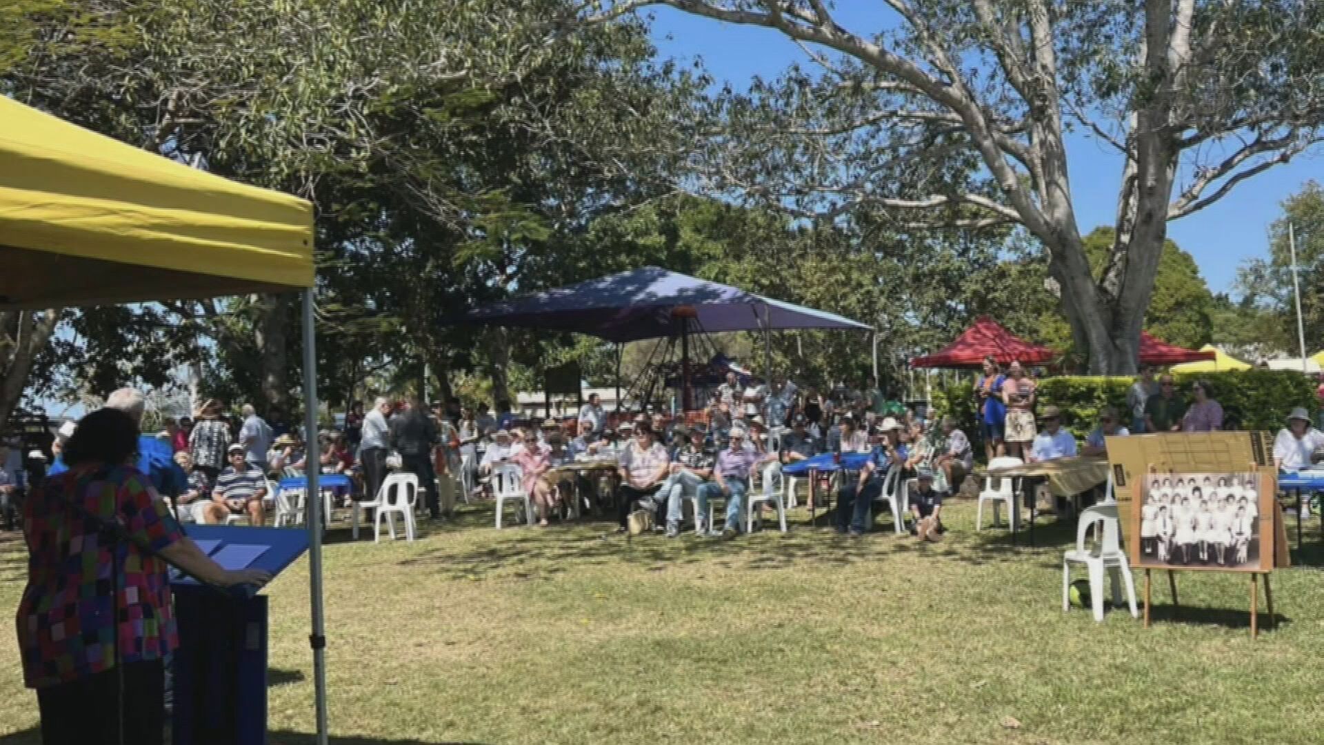 A Queensland family is mourning the death of a 69-year-old father who was fatally bitten by a venomous snake in a small town south of Mackay. He is being remembered as a selfless friend who was attacked as he was stepping into to save a mate who had been bitten first.
Koumala State School was flooded with former students on Saturday for the school's 100-year anniversary when celebrations took a tragic turn after sun down.