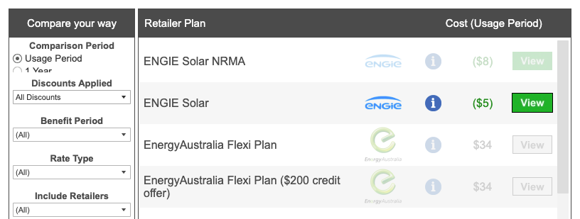 Joel Gibson's energy bills