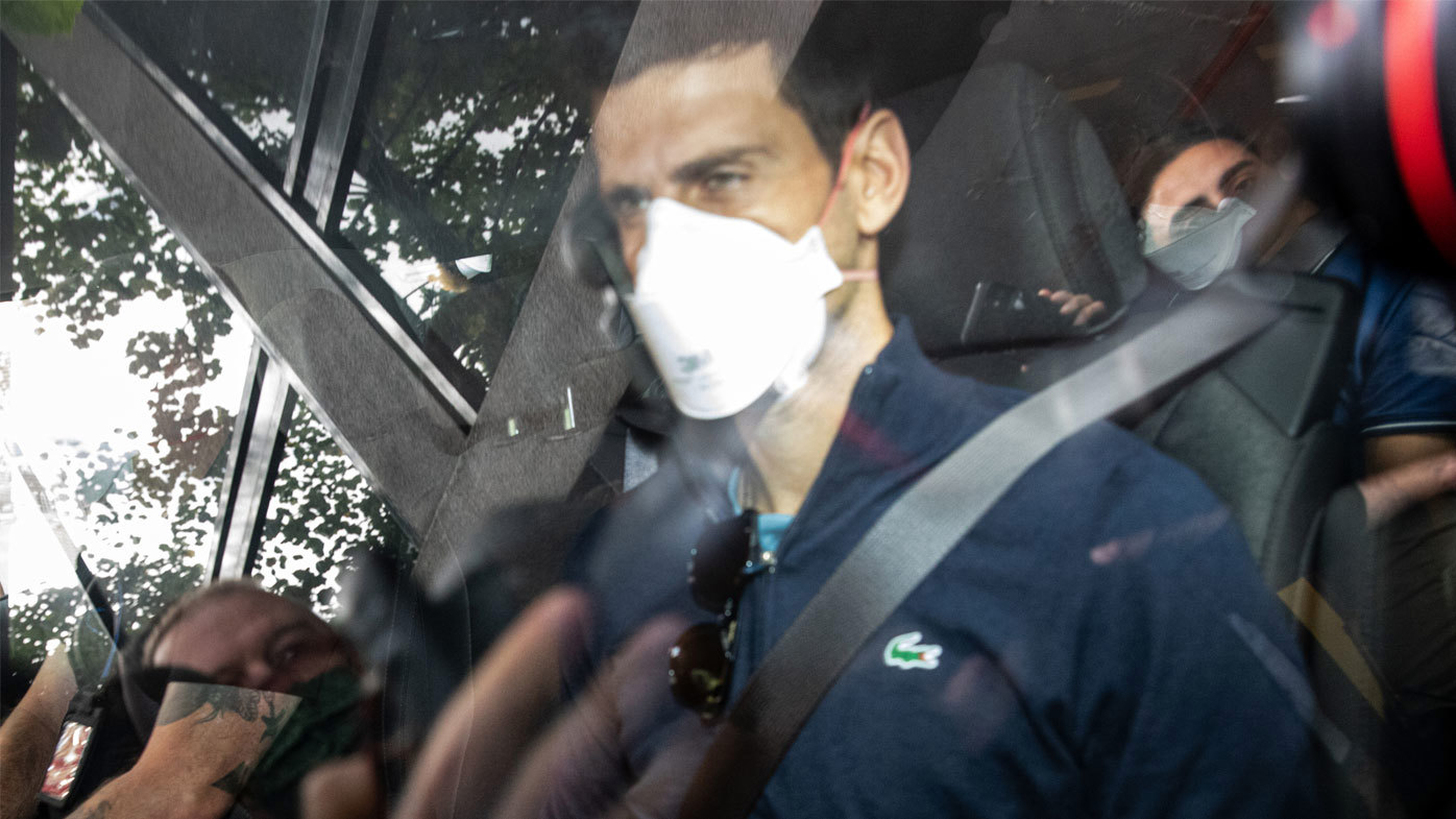 Novak Djokovic's visa showdown