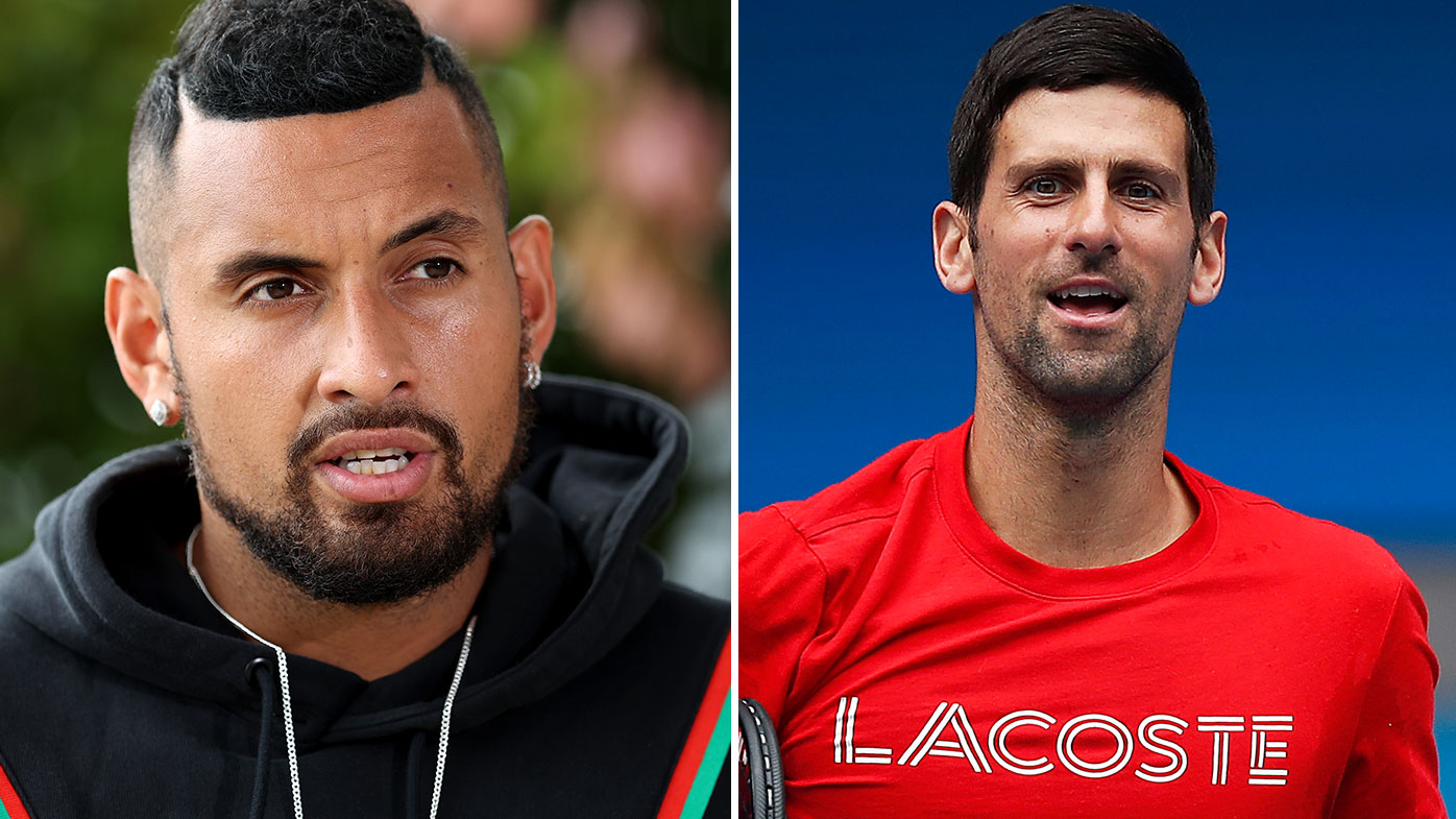 Nick Kyrgios, Novak Djokovic