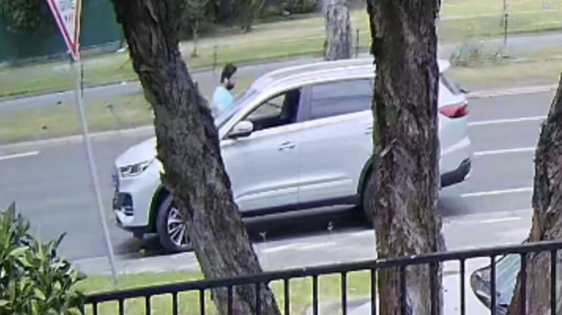 Police are searching for a thug who they say punched ﻿the 49-year-old victim 10 times while they were both queuing for a car wash on Cheltenham Road in Keysborough around 1pm on January 10.