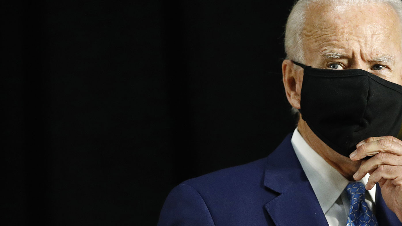 Joe Biden is presenting himself as a safe, dignified alternative to Donald Trump.