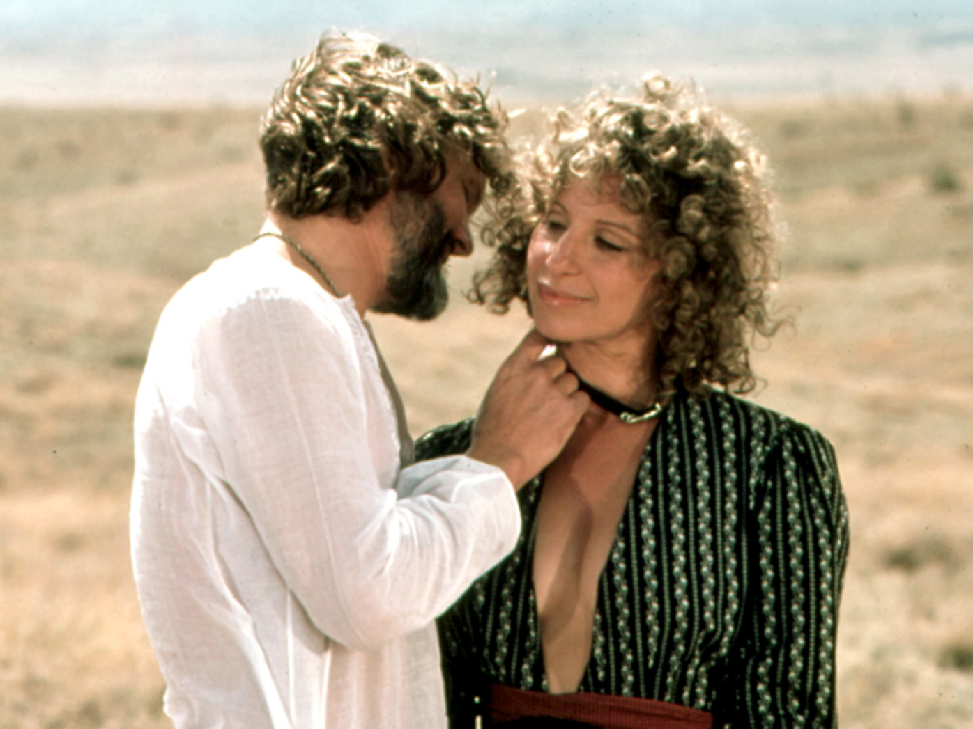 Barbra Streisand and Kris Kristofferson from 1976's 'A Star Is Born' reunite