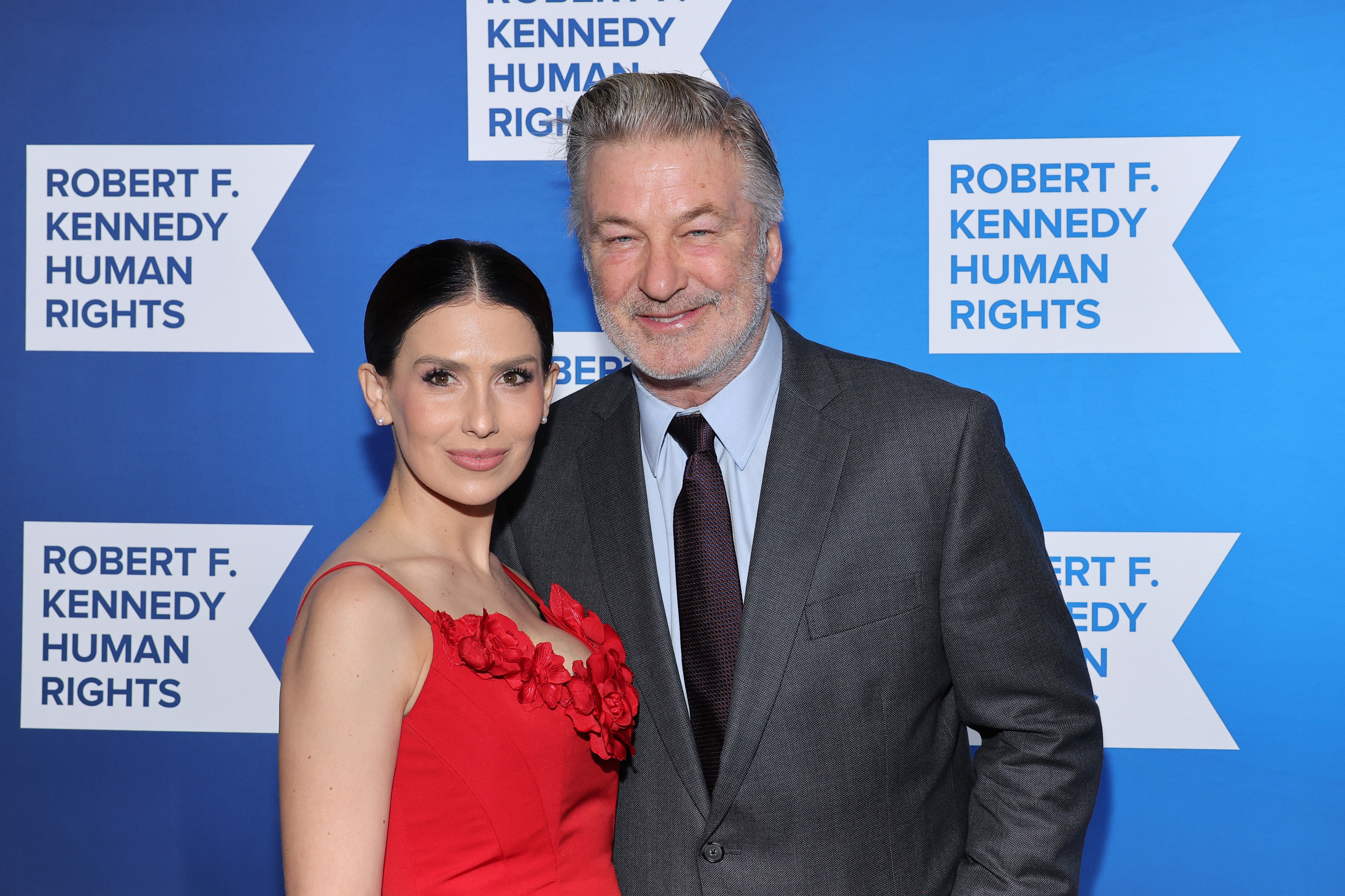  Hilaria Baldwin and Alec Baldwin attend the 2022 Robert F. Kennedy Human Rights Ripple of Hope Gala at New York Hilton on December 06, 2022 in New York City. (Photo by Mike Coppola/Getty Images for 2022 Robert F. Kennedy Human Rights Ripple of Hope Gala)