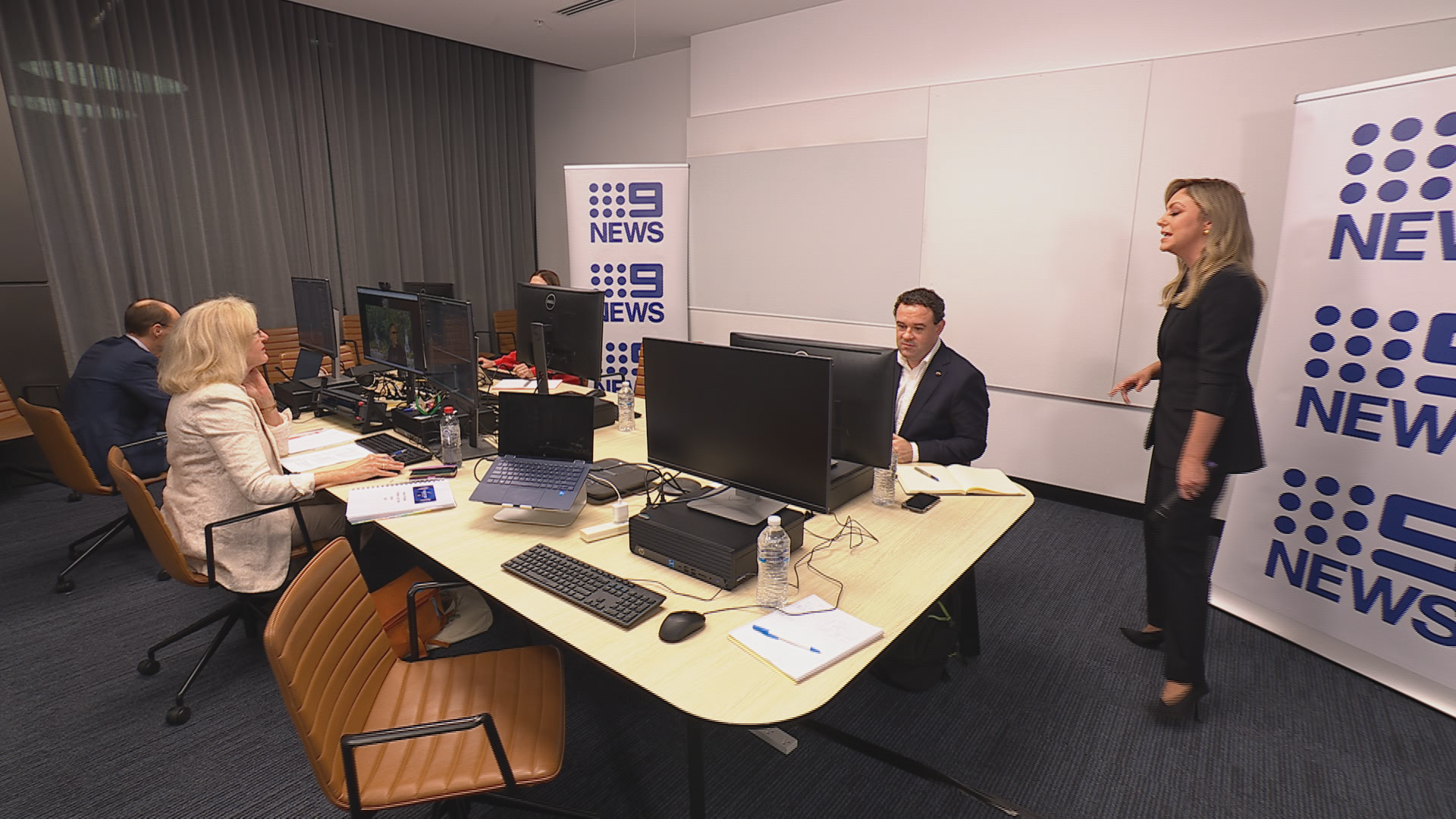 Liz Daniels takes Nine viewers behind the scenes of the 2025 federal election coverage.