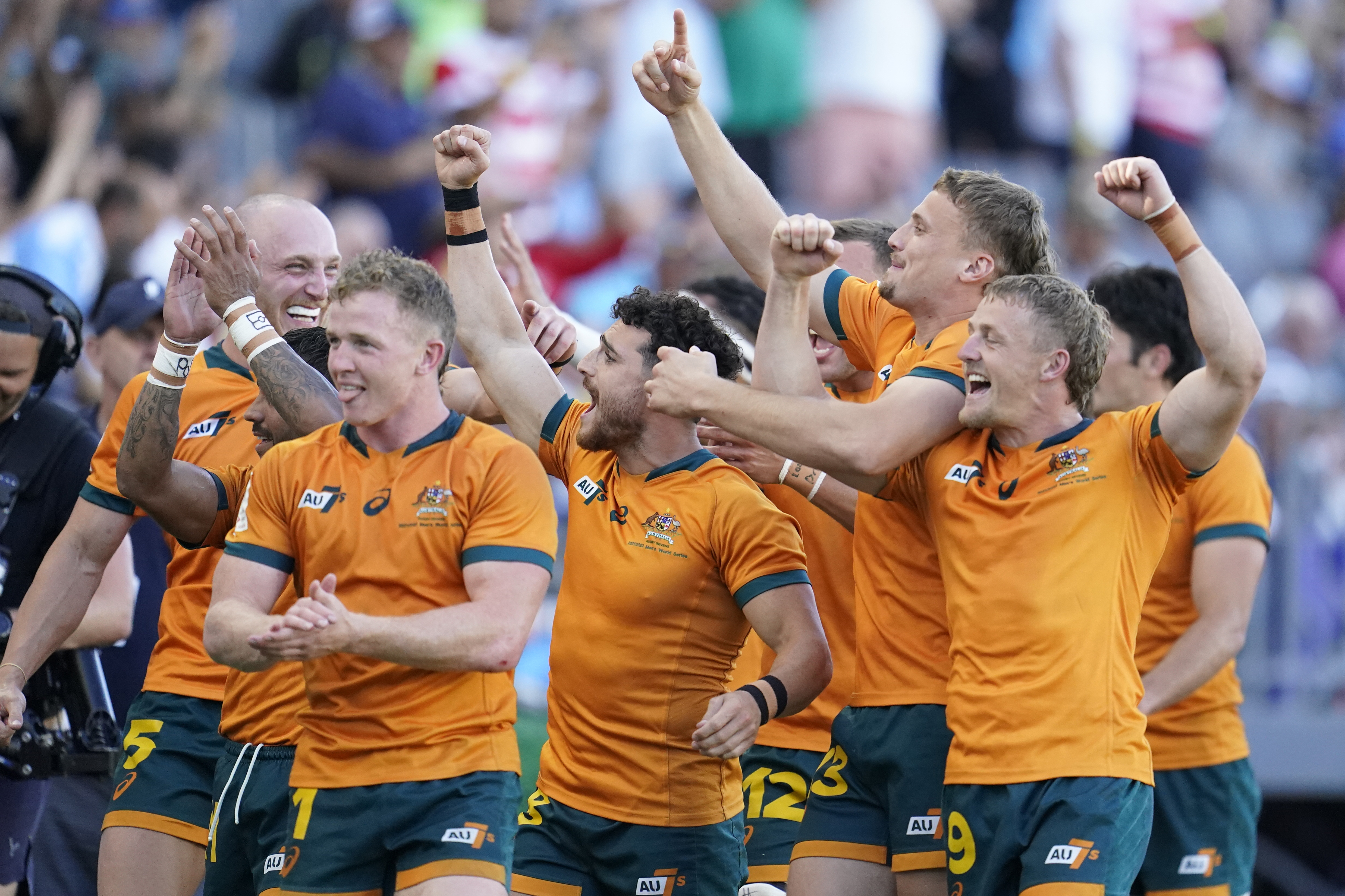 World Rugby Sevens Series 2022 Australia wins first mens title with bronze medal in Los Angeles