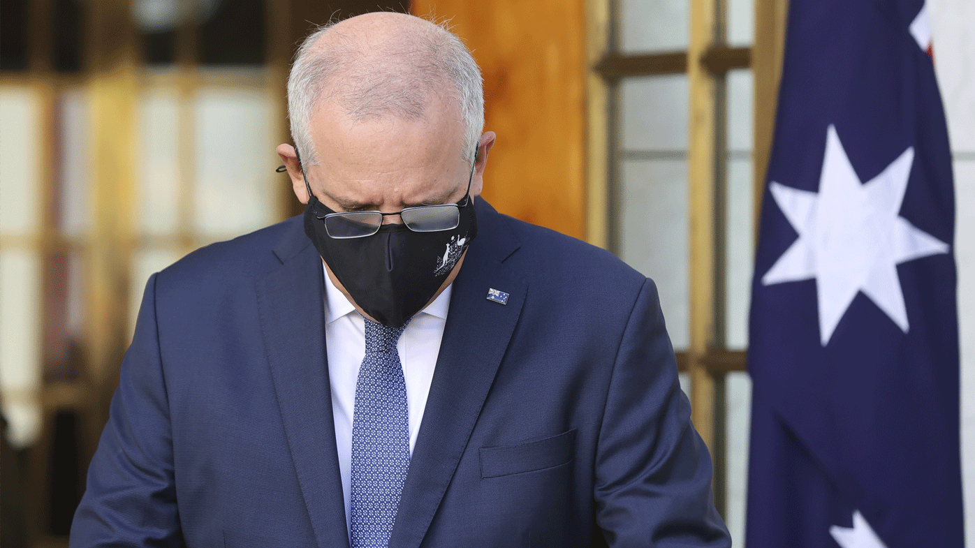 Prime Minister Scott Morrison has denied Australia is in the 'let it rip' phase of the pandemic.