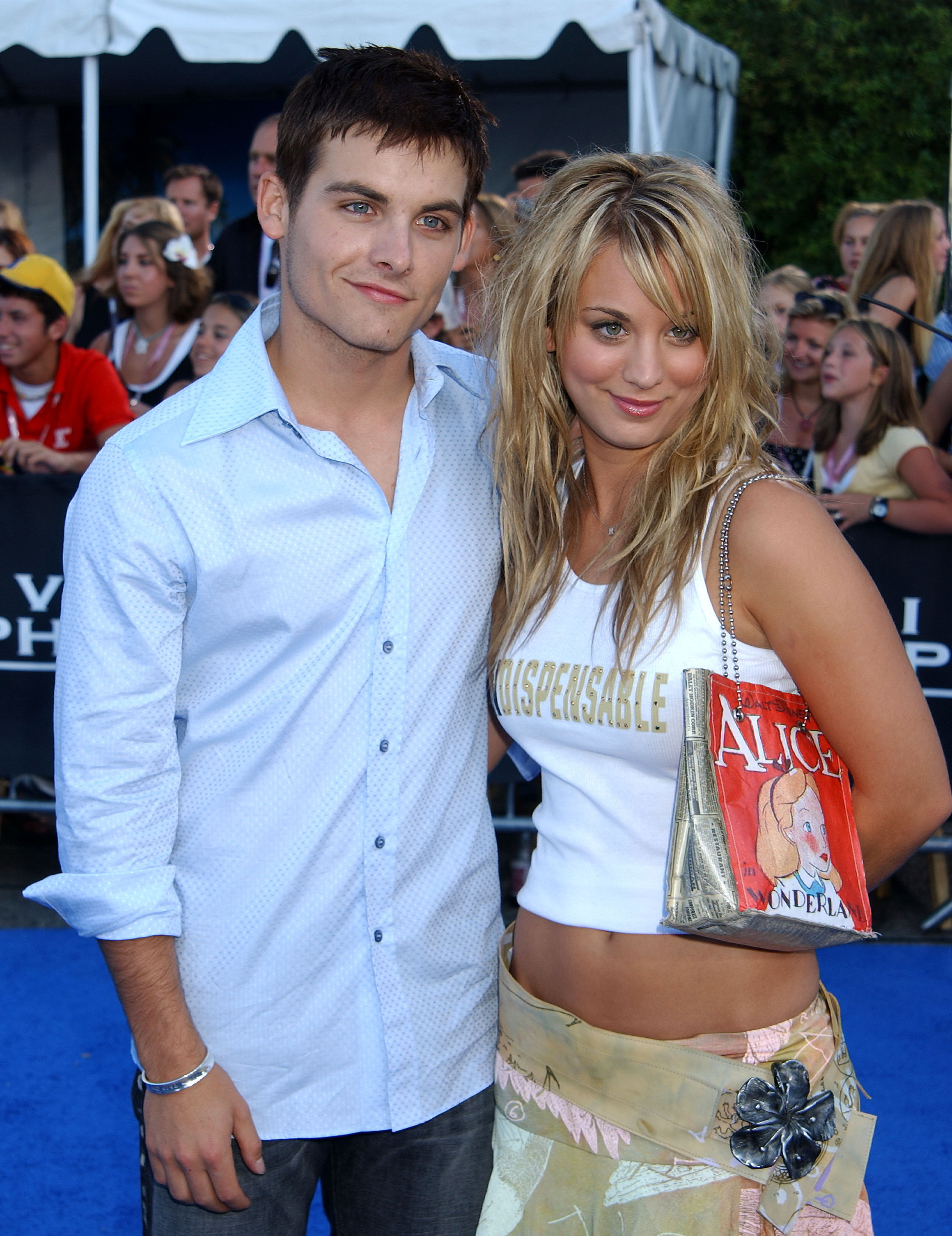Kaley Cuoco and Kevin Zegers