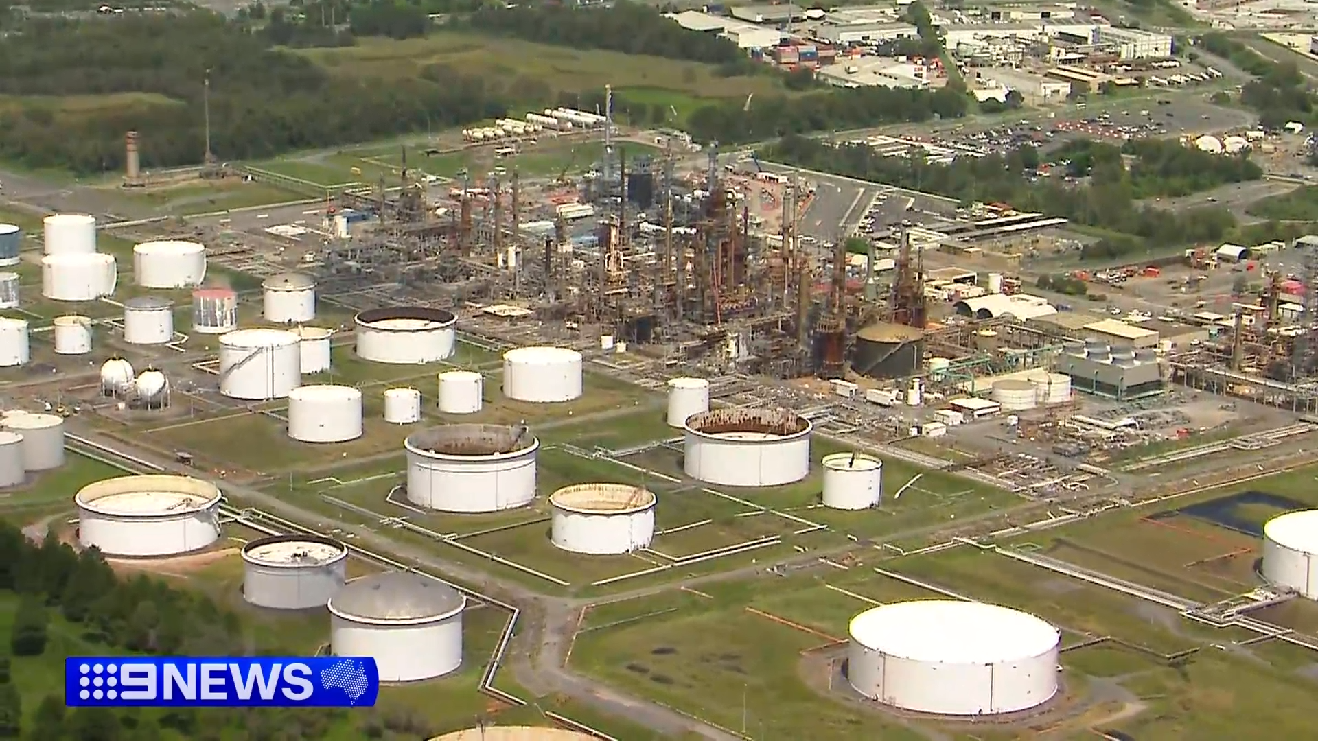 Australian oil refinery