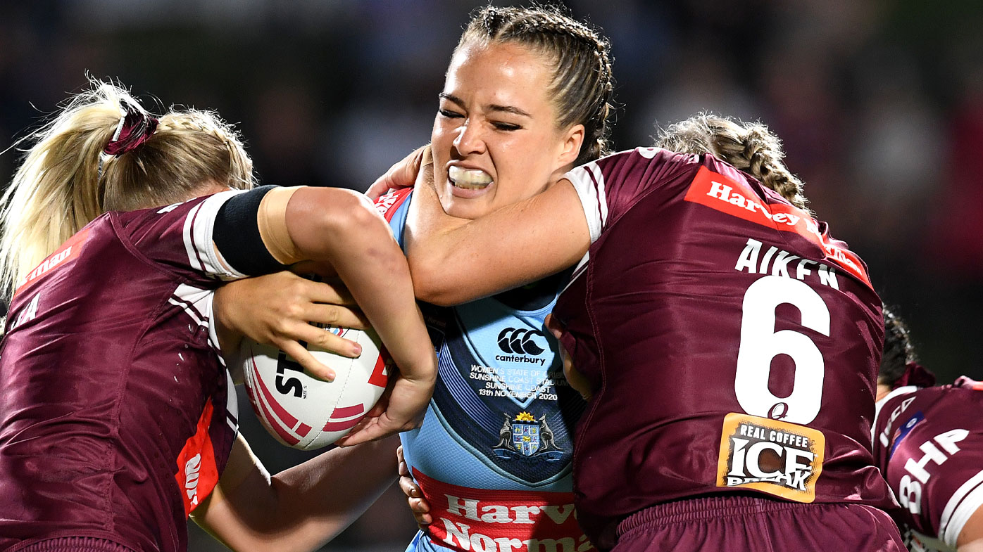 The Blues and Maroons contested a fiery State of Origin in 2020.