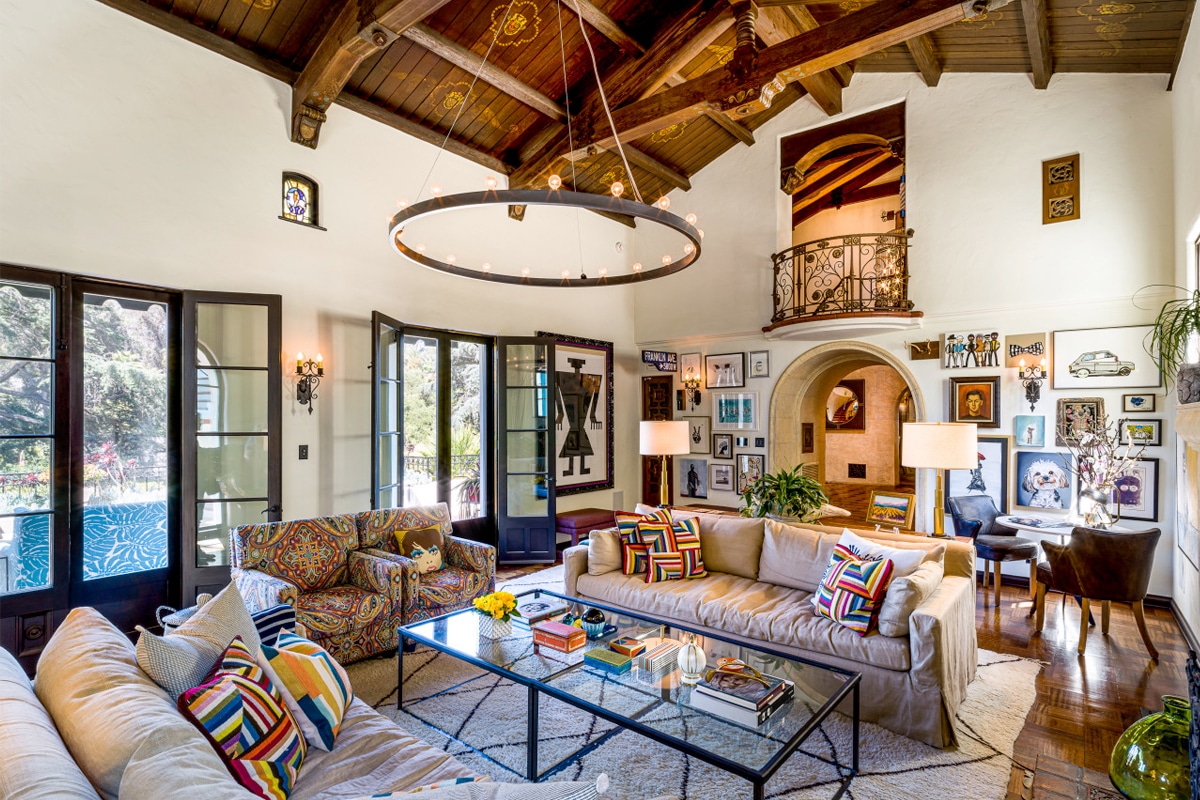 leonardo dicaprios property portfolio real estate: los feliz spanish colonial