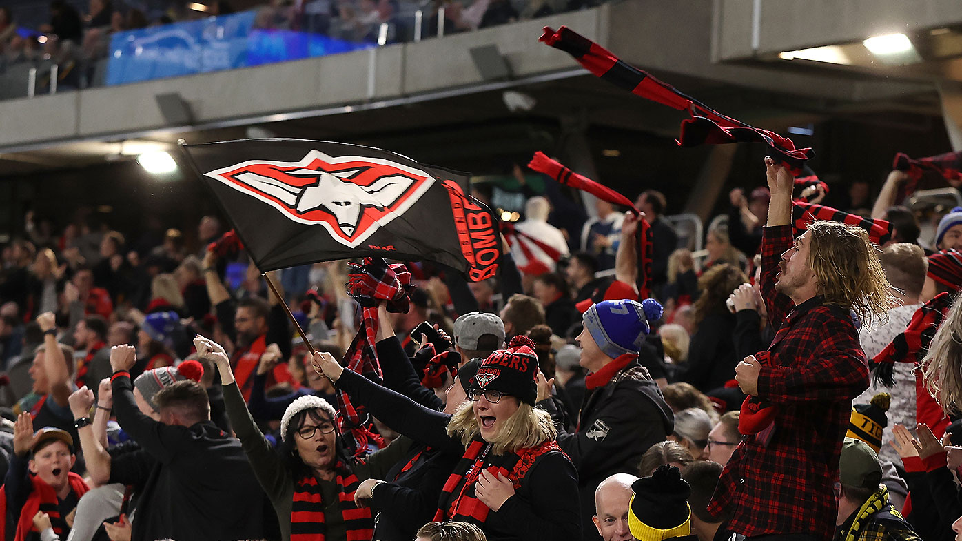 Essendon AFL fans