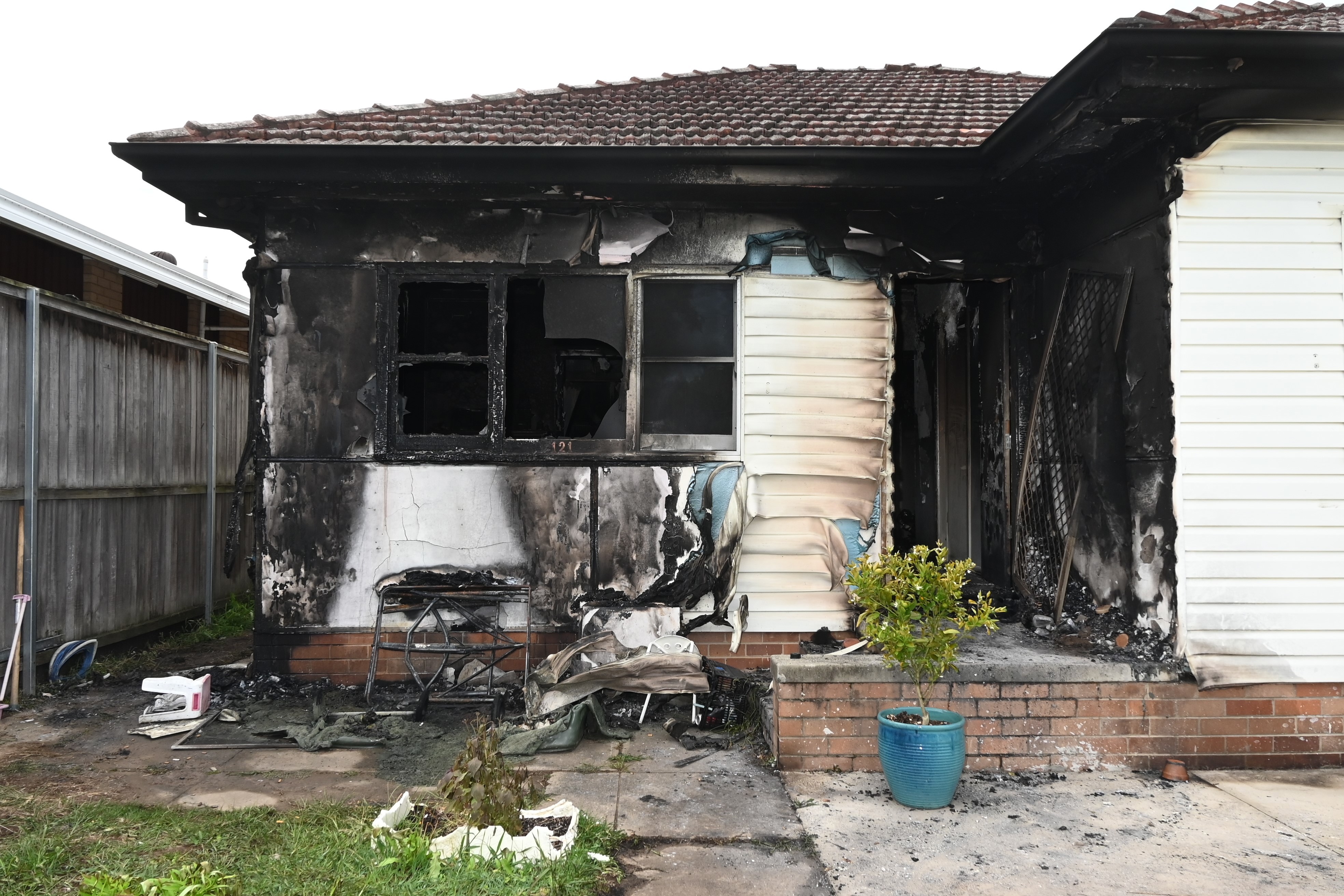 House fire Fairfield West