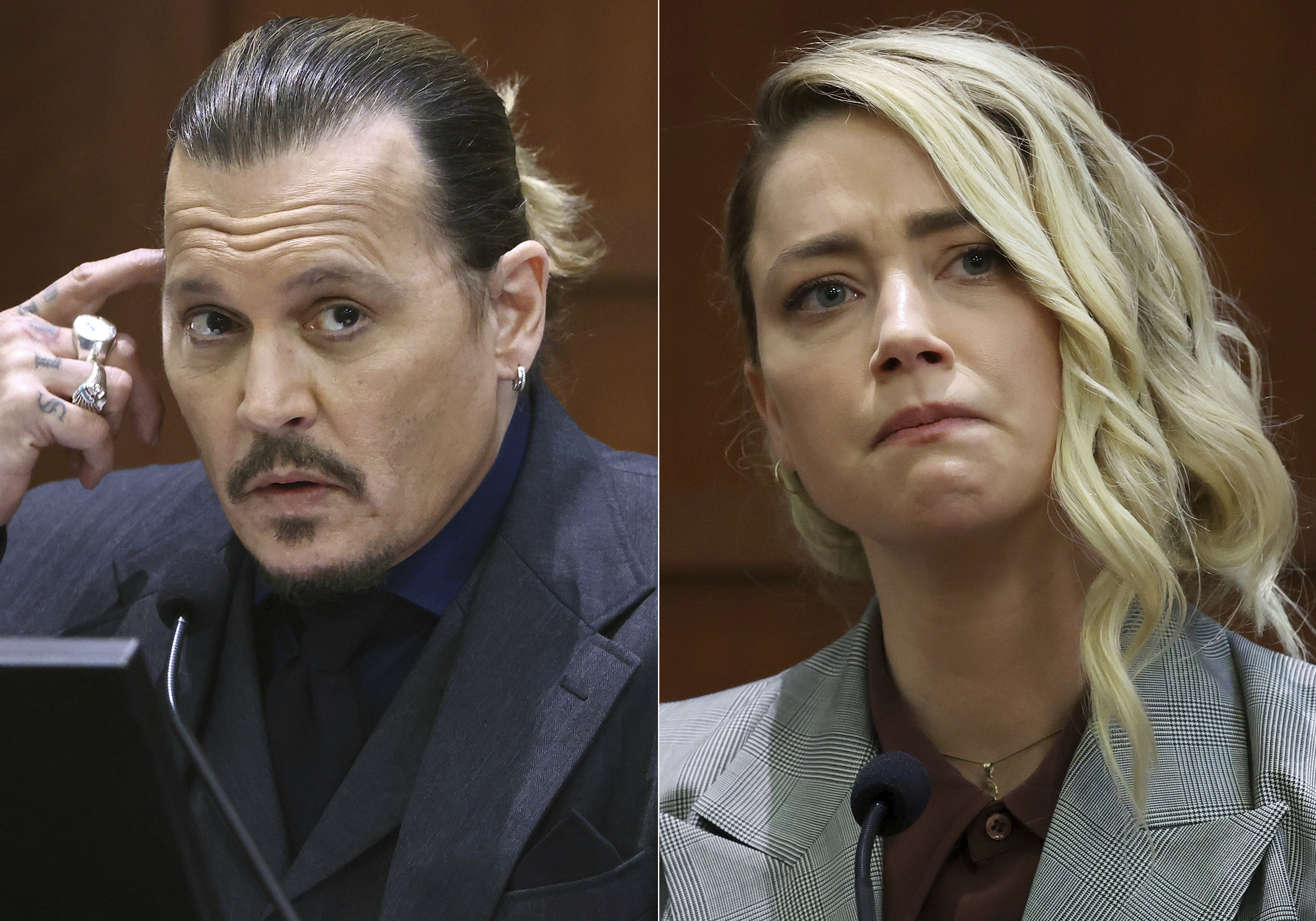 Johnny Depp y Amber Heard resuelven casos de difamación