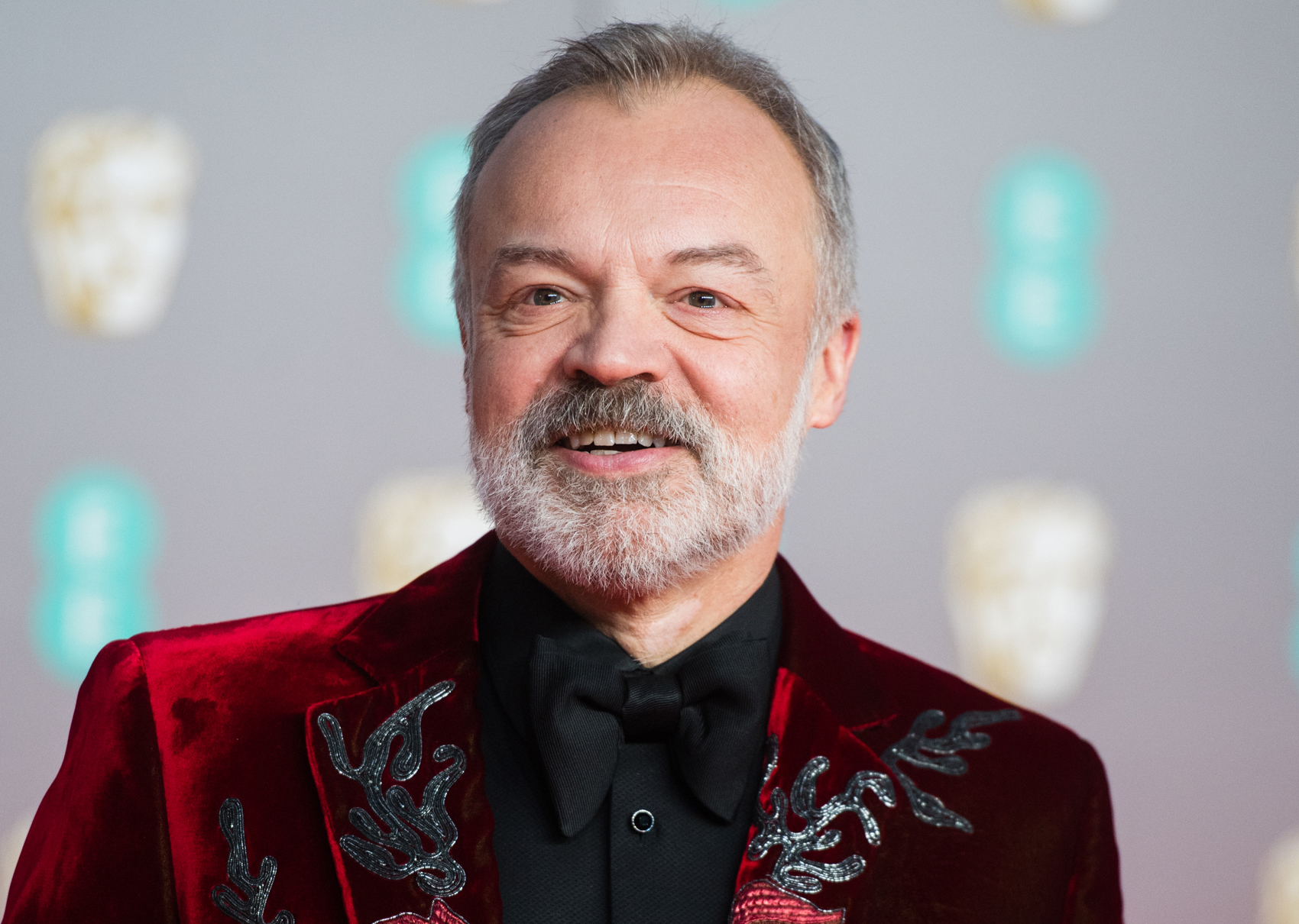 Graham Norton attends the EE British Academy Film Awards 2020 at Royal Albert Hall on February 2, 2020 in London, England.