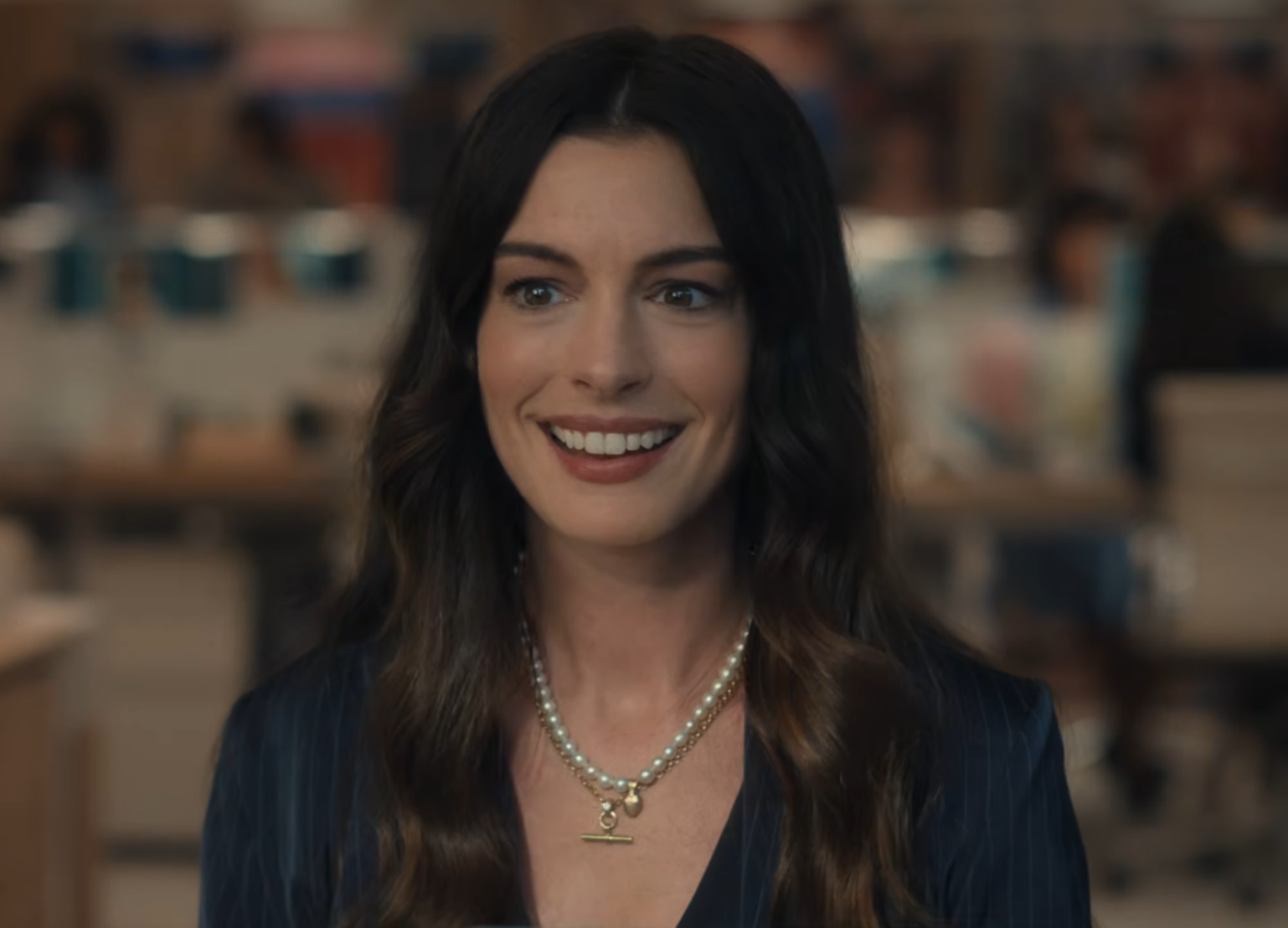 Anne Hathaway in the trailer for The Devil Wears Prada 2