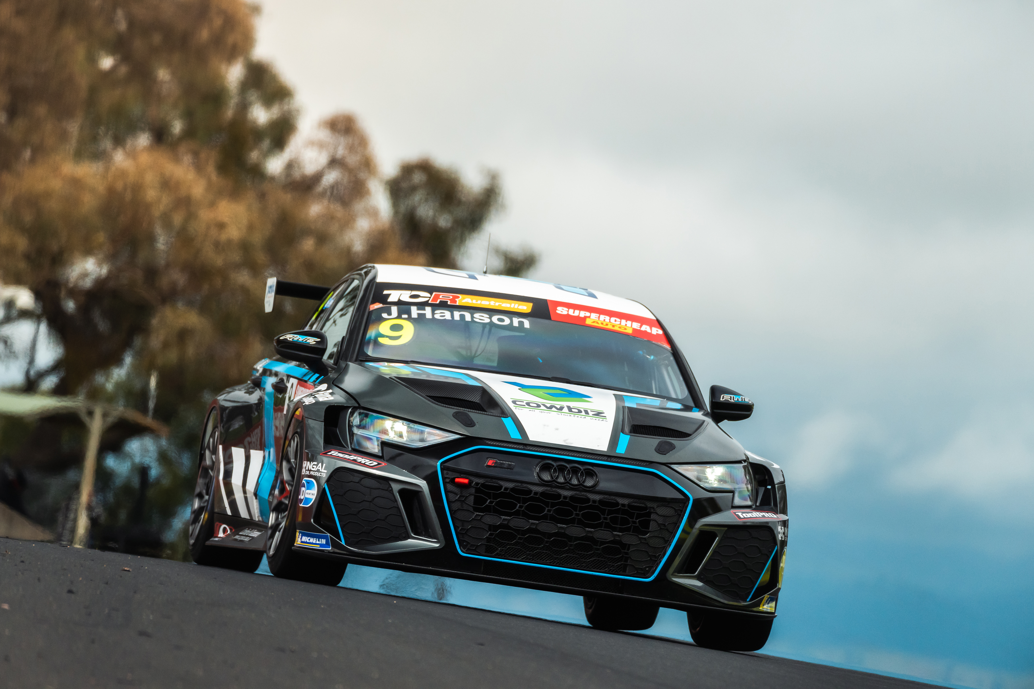 Jay Hanson drove the second-gen Audi RS 3 LMS to four TCR wins in 2022. 