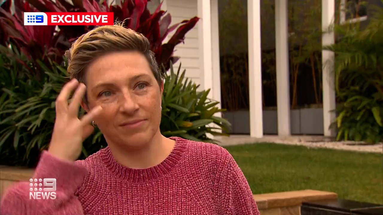 Josephine Trimboli says her husband was attacked by two masked men carrying pepper spray and a baseball bat.