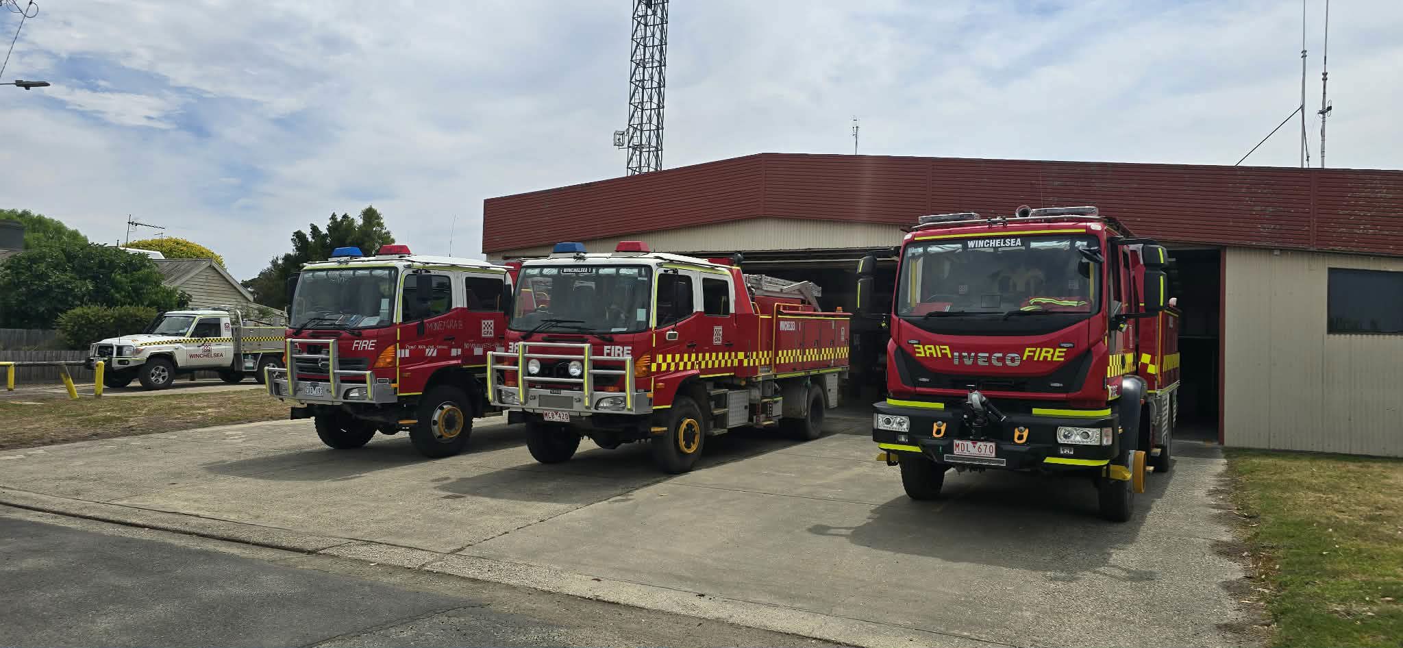 Winchelsea Fire Brigade in Victoria