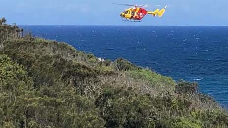 A person is missing off North Avoca on the NSW Central Coast.