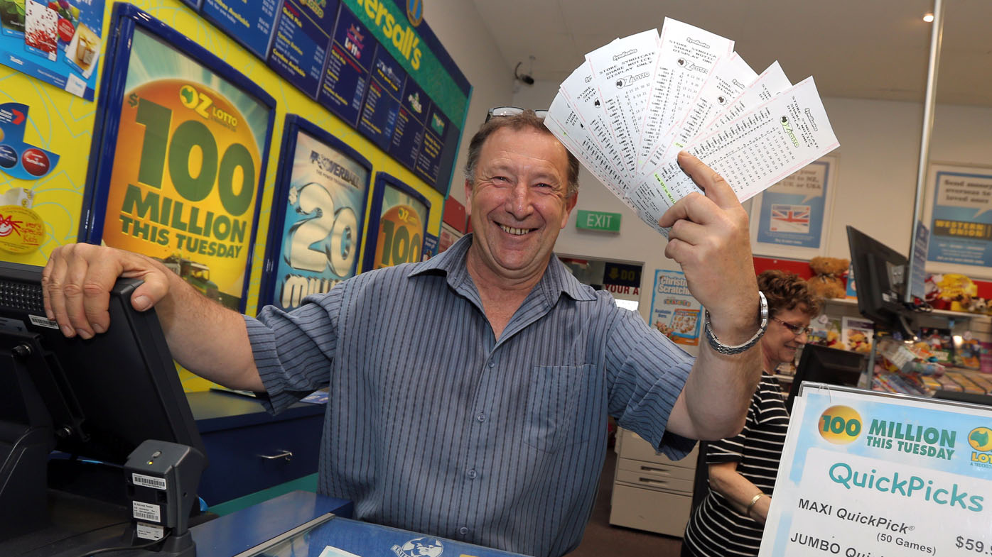 Oz Lotto draw numbers 50 million winner anonymous