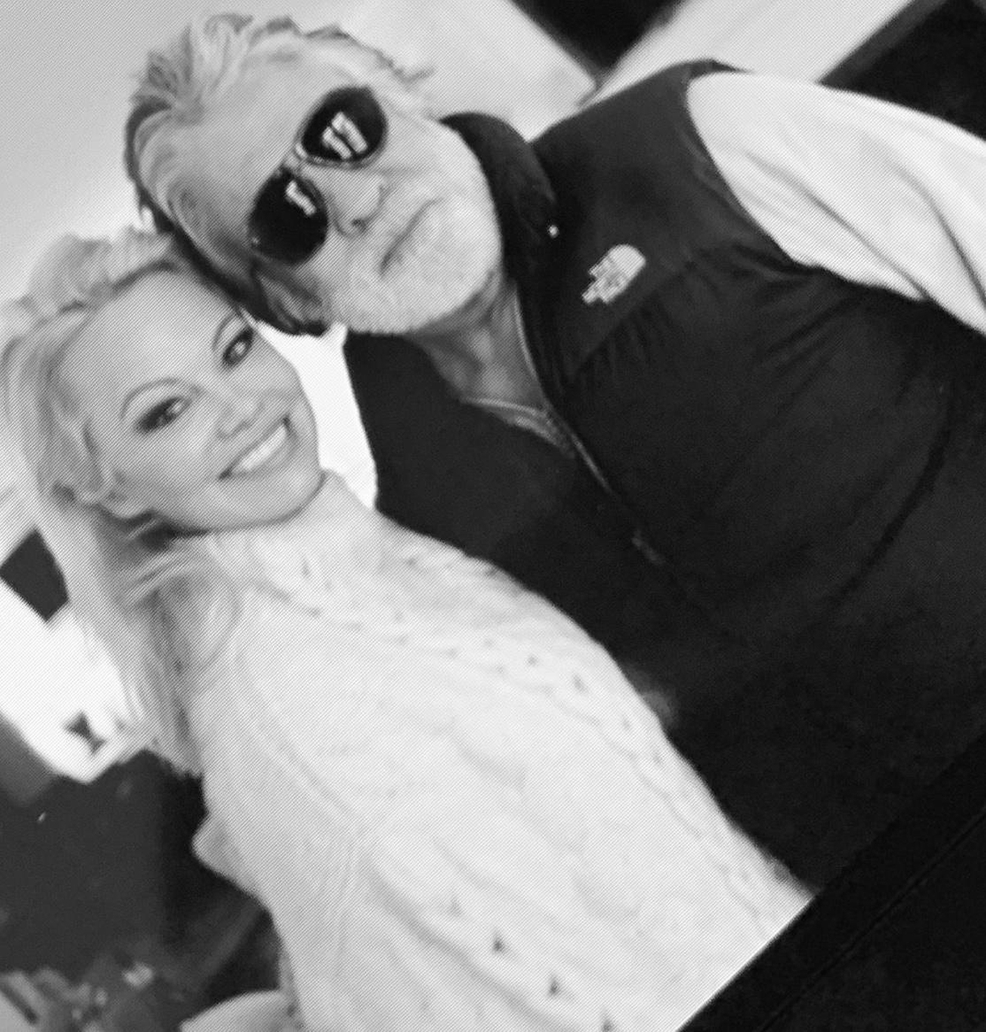 Pamela Anderson And Jon Peters 