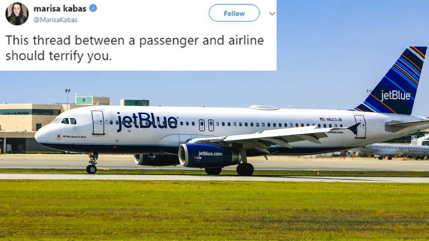 This viral thread between an airline and passenger is truly creepy - 9Travel