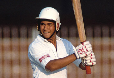 Sachin Tendulkar debuts for India in Lahore in 1989 (Ben Radford/Getty)