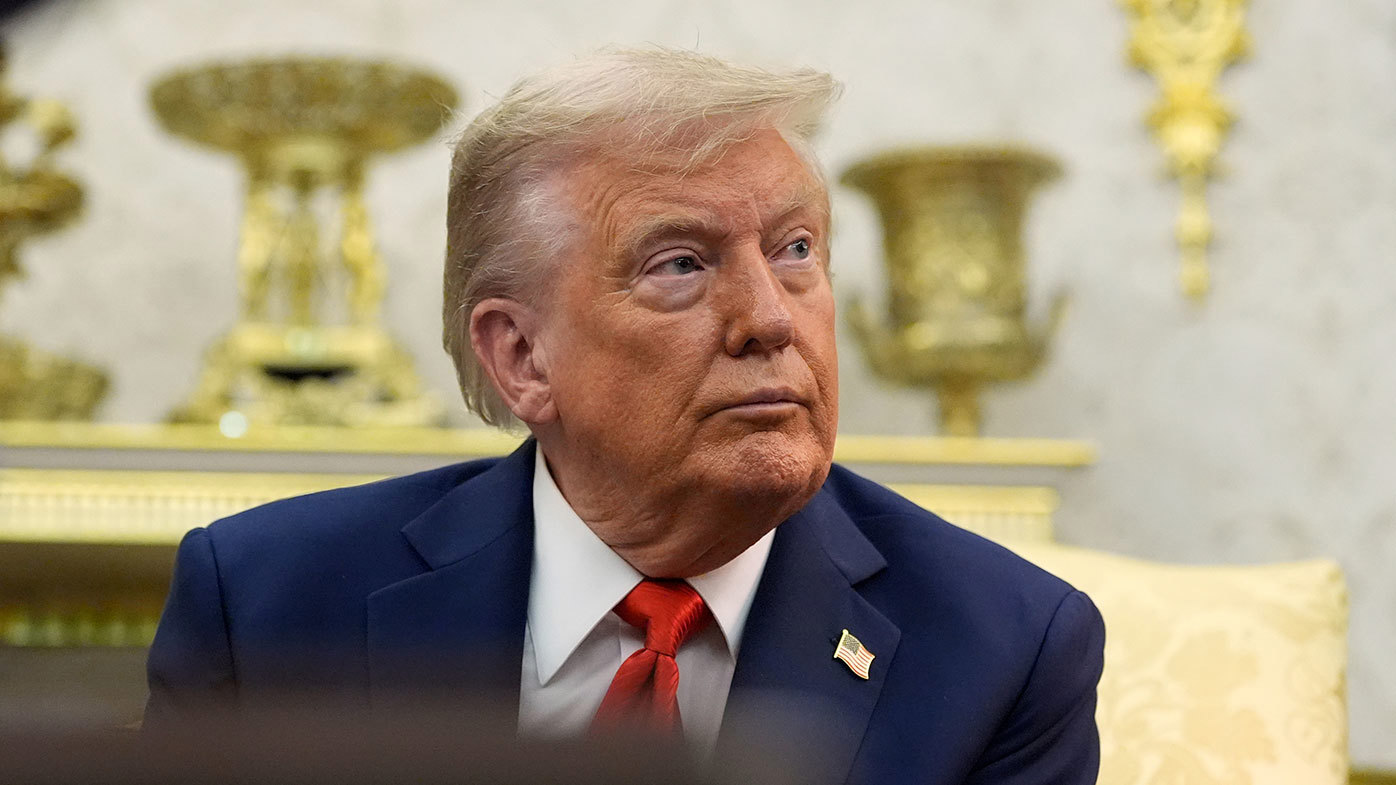 The Oval Office has been decked out with gold decor in Donald Trump's second term.