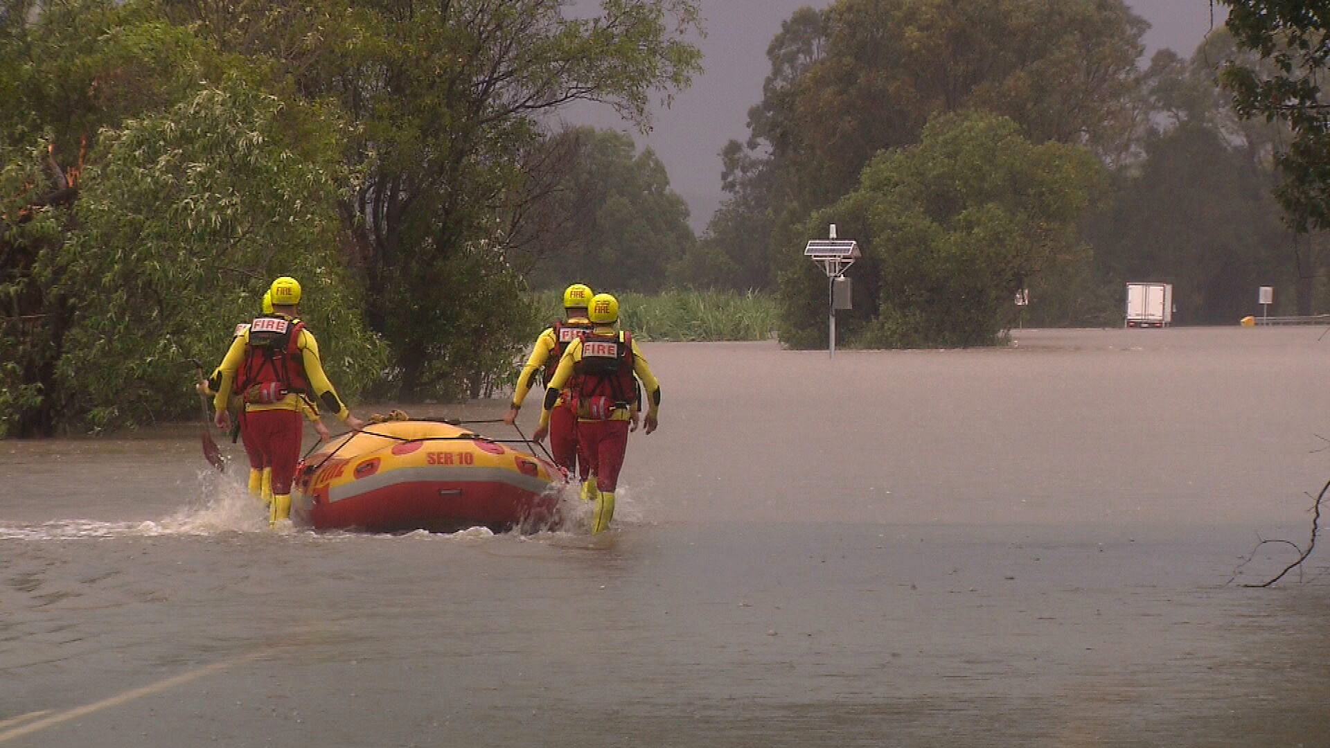 The ADF are on stand by to help storm affected areas.