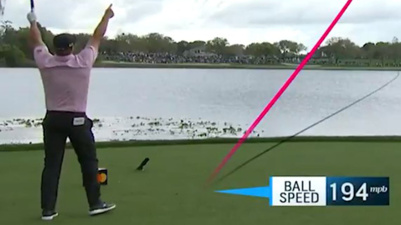 Bryson DeChambeau 370yard drive Bay Hill sixth hole, Arnold Palmer