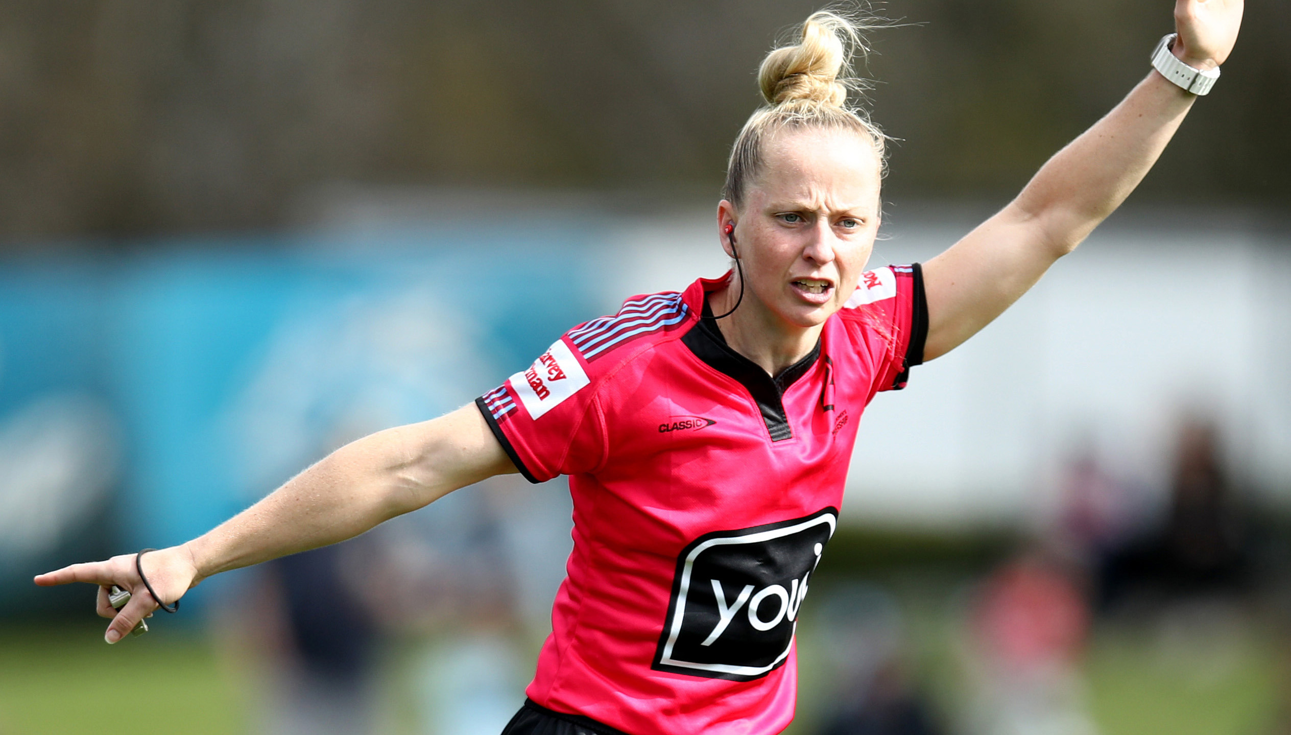 Belinda Sharpe will make history as an NRL referee.