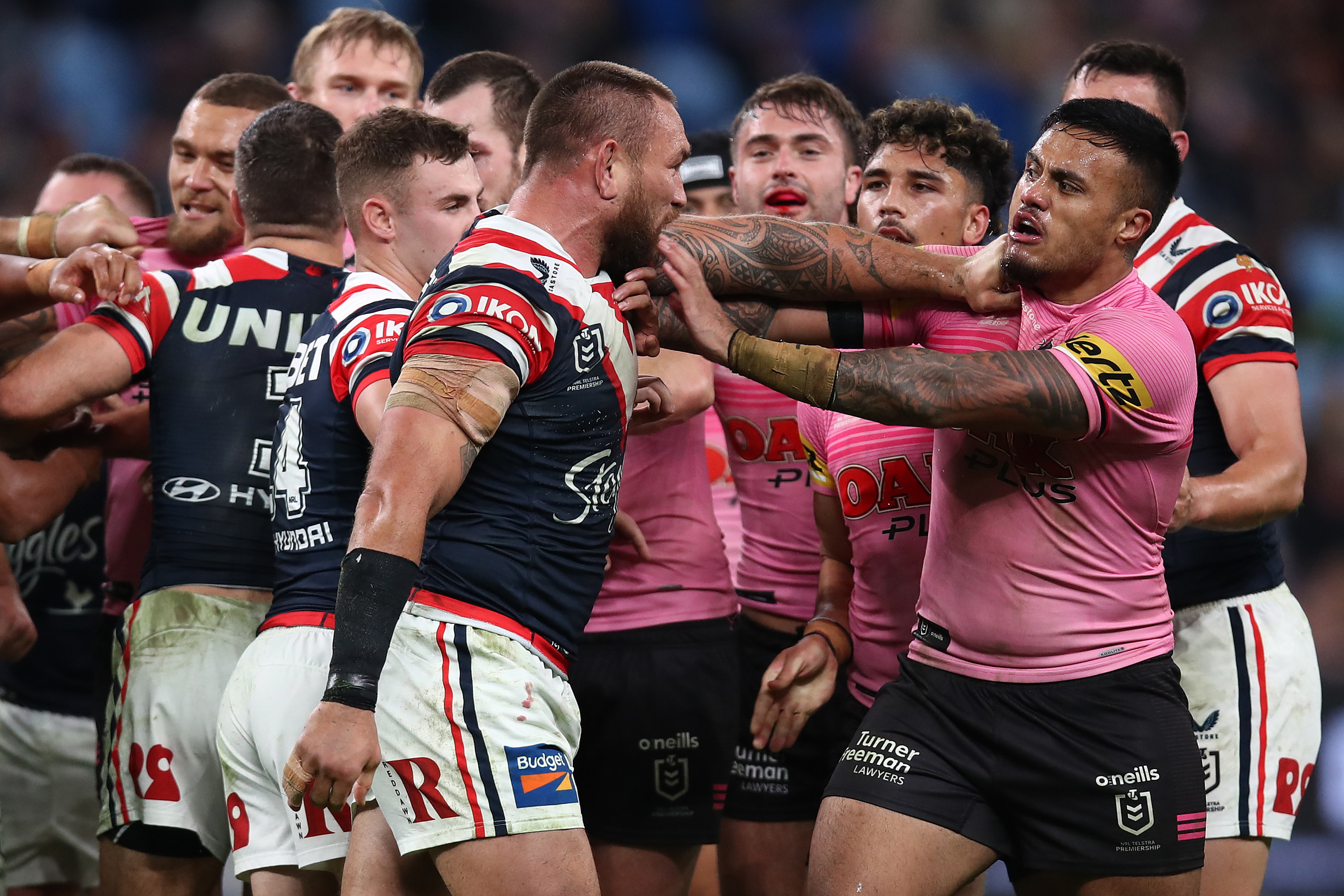 NRL news 2023 | Jared Waerea-Hargreaves fight with Spencer Leniu, Ivan ...