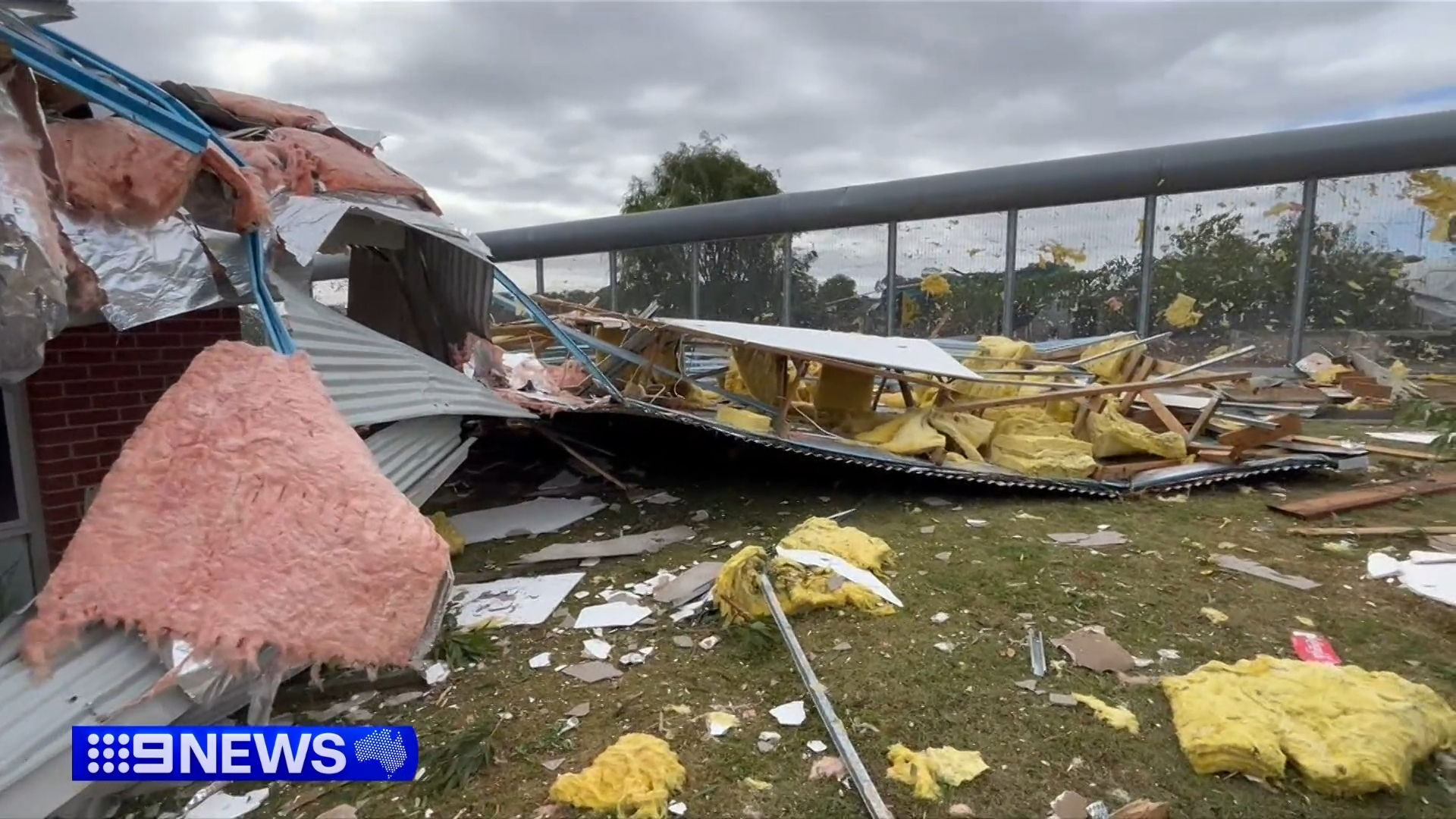 Bunbury tornado damage